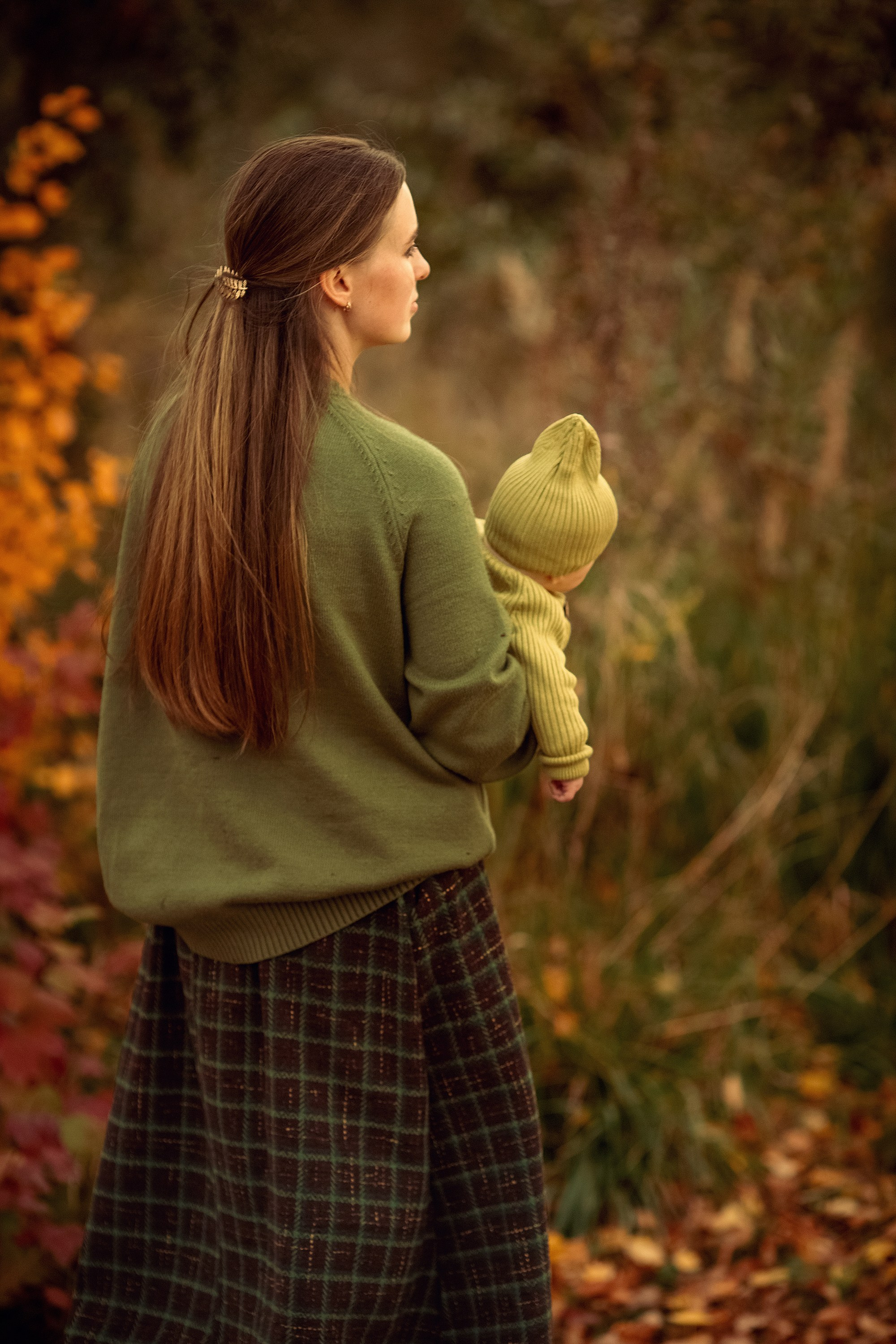 Осенняя съемка с малышом на природе. Tatyana Nadezhdina Family photographer