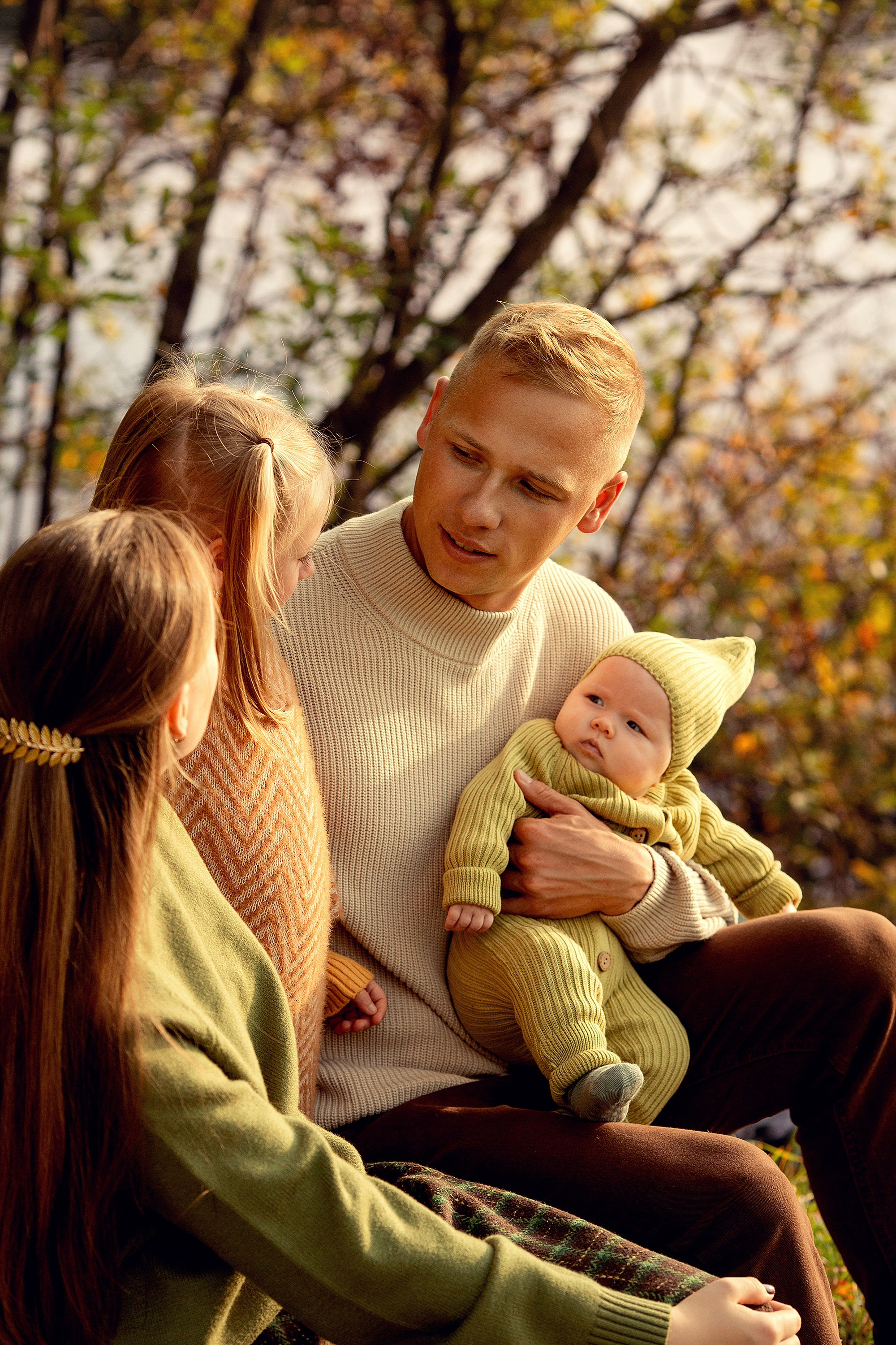 Осенняя съемка с малышом на природе. Tatyana Nadezhdina Family photographer