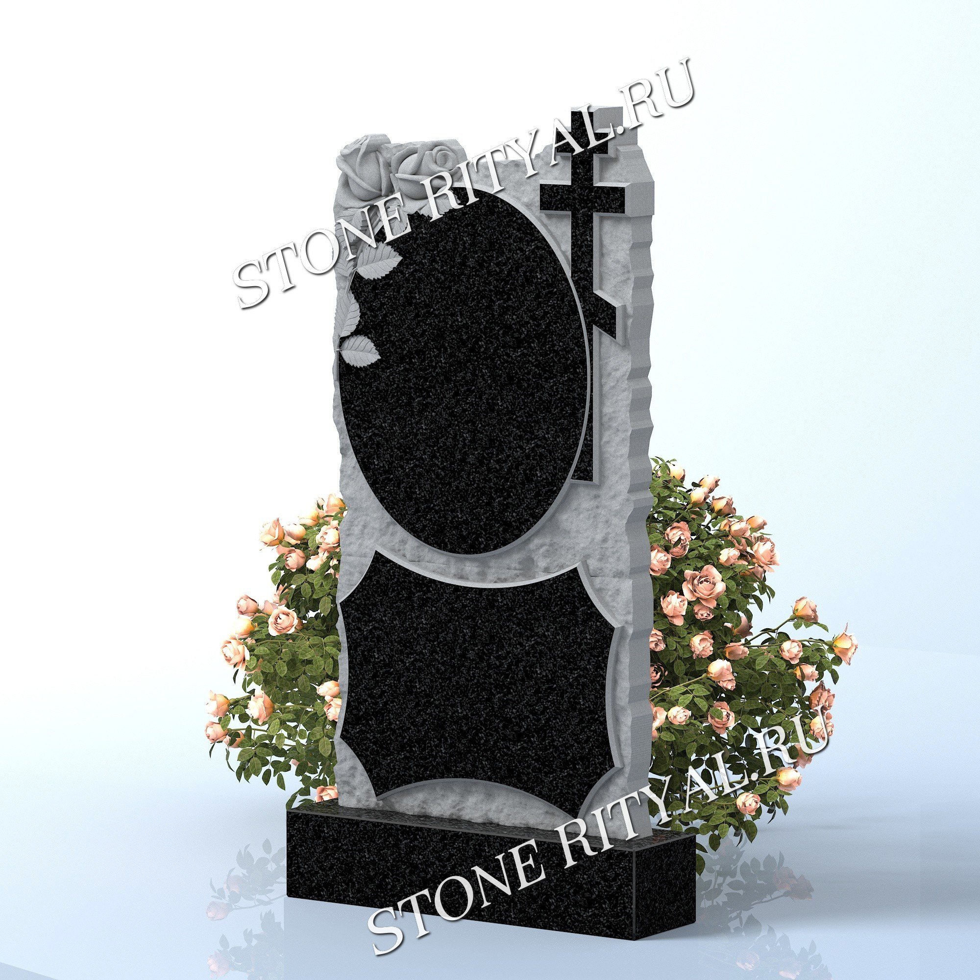 Вертикальные памятники фигурные. Изготовление и установка памятников в Москве и МО