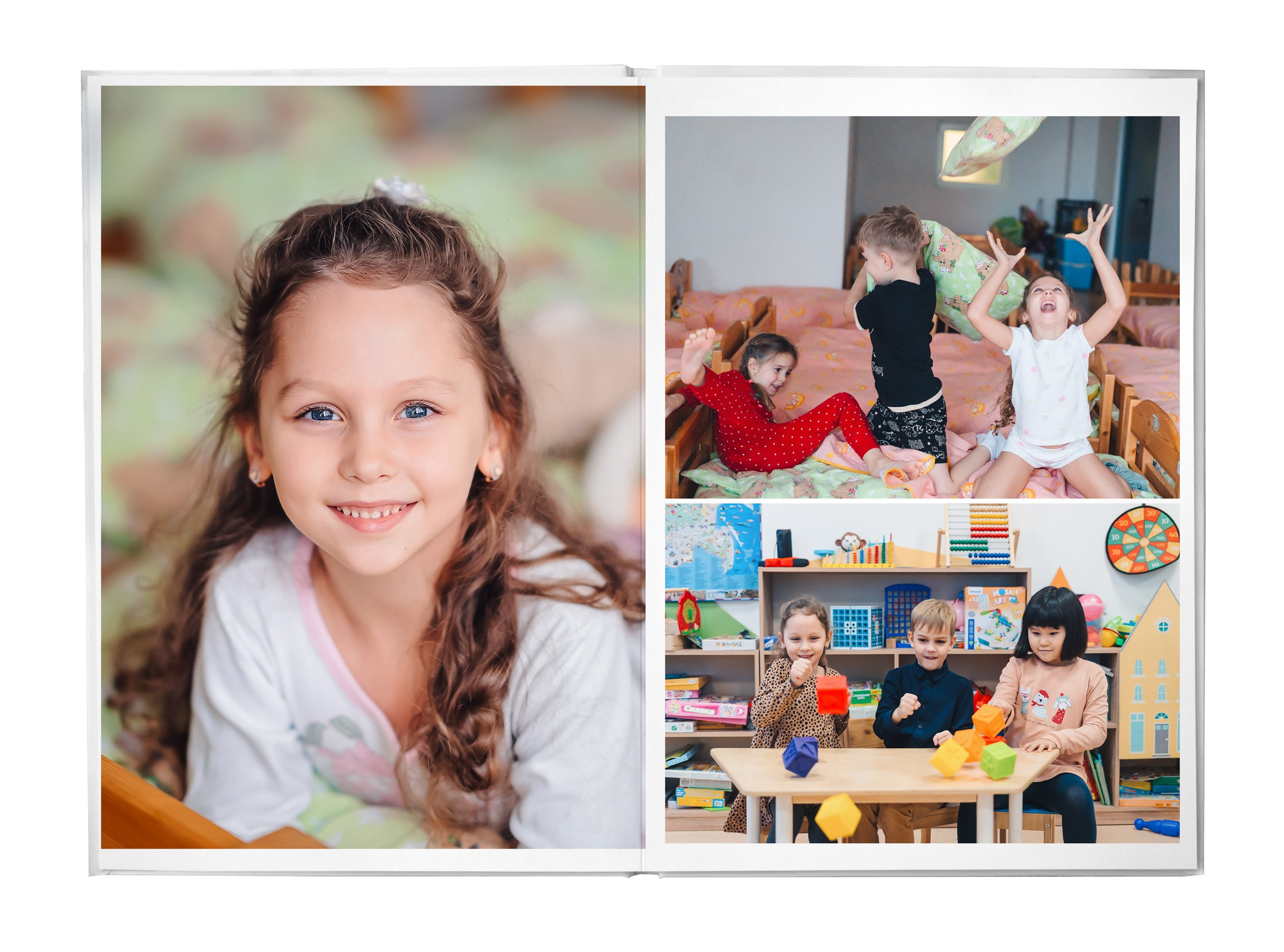 Выпускные альбомы для детских садов. Семейный и детский фотограф Марина Тувиста в Санкт-Петербурге