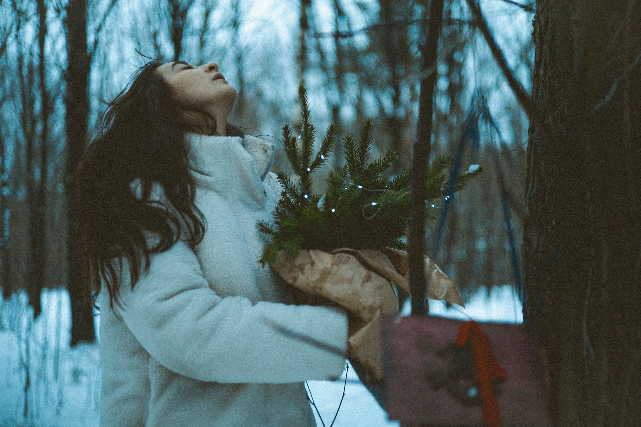 Зимняя прогулка в лесу. Фотограф Маша Филиппова
