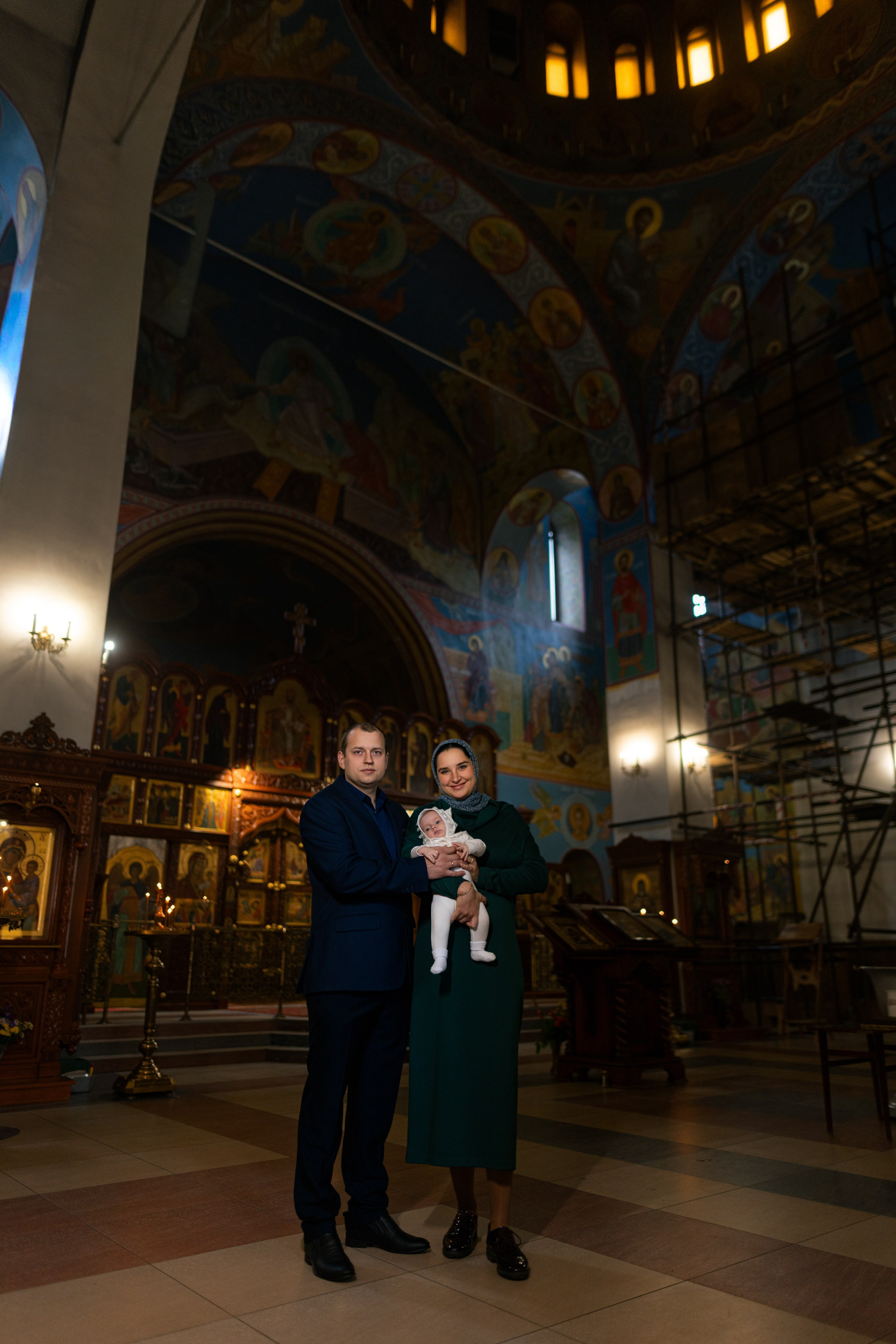 Крещение Алины. Дмитрий Шульгин, портретный фотограф в Воронеже