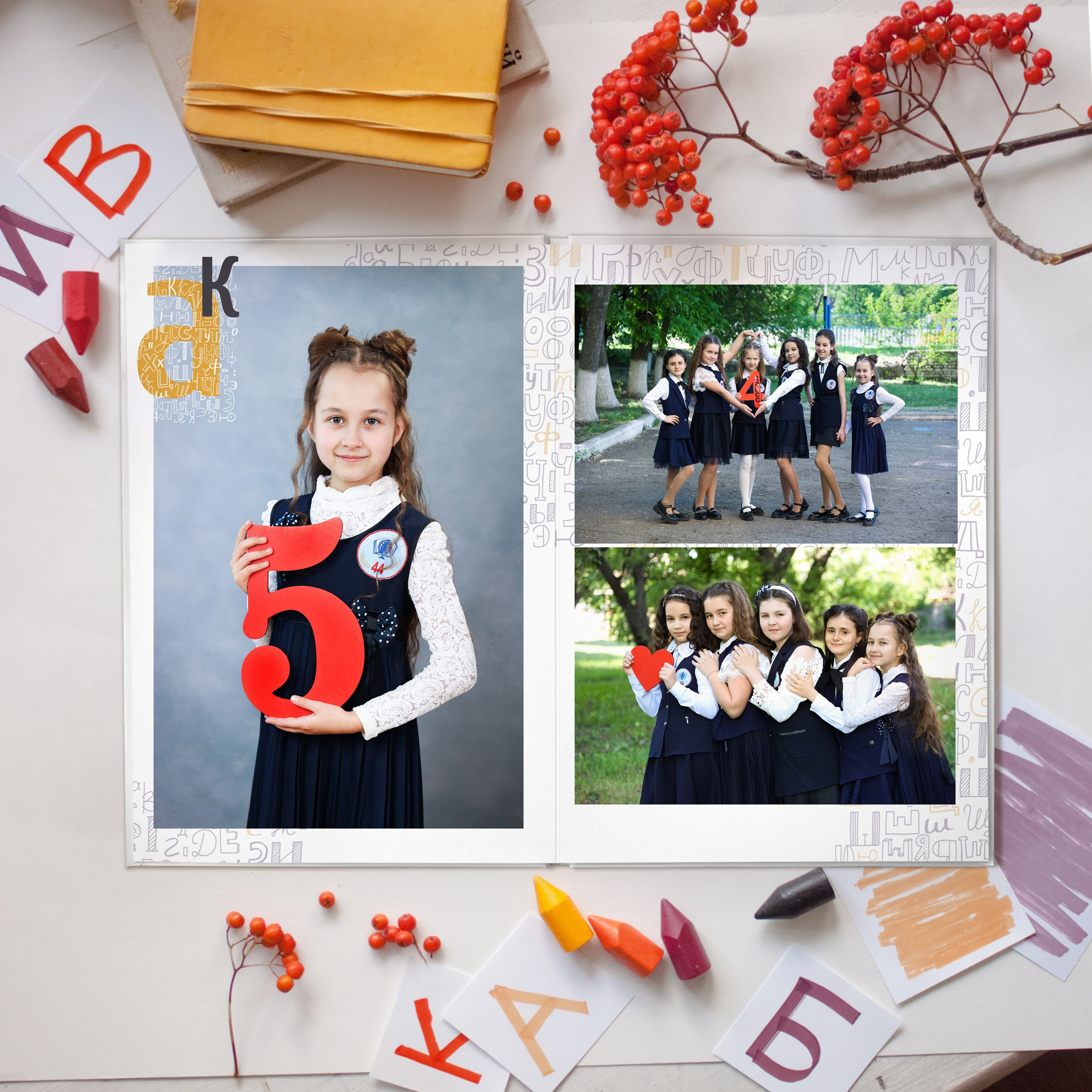 Недорогой выпускной альбом для начальной школы в Луганске