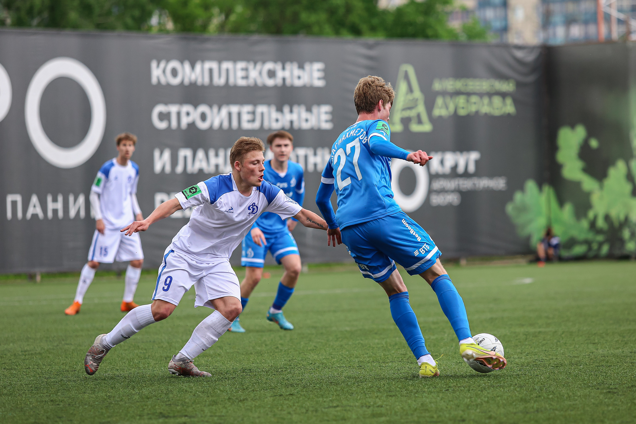 Футбольный матч между командами Динамо СПБ — Динамо 2. Сергей Гусев — спортивная фотография, виртуальные туры, 3д панорамы