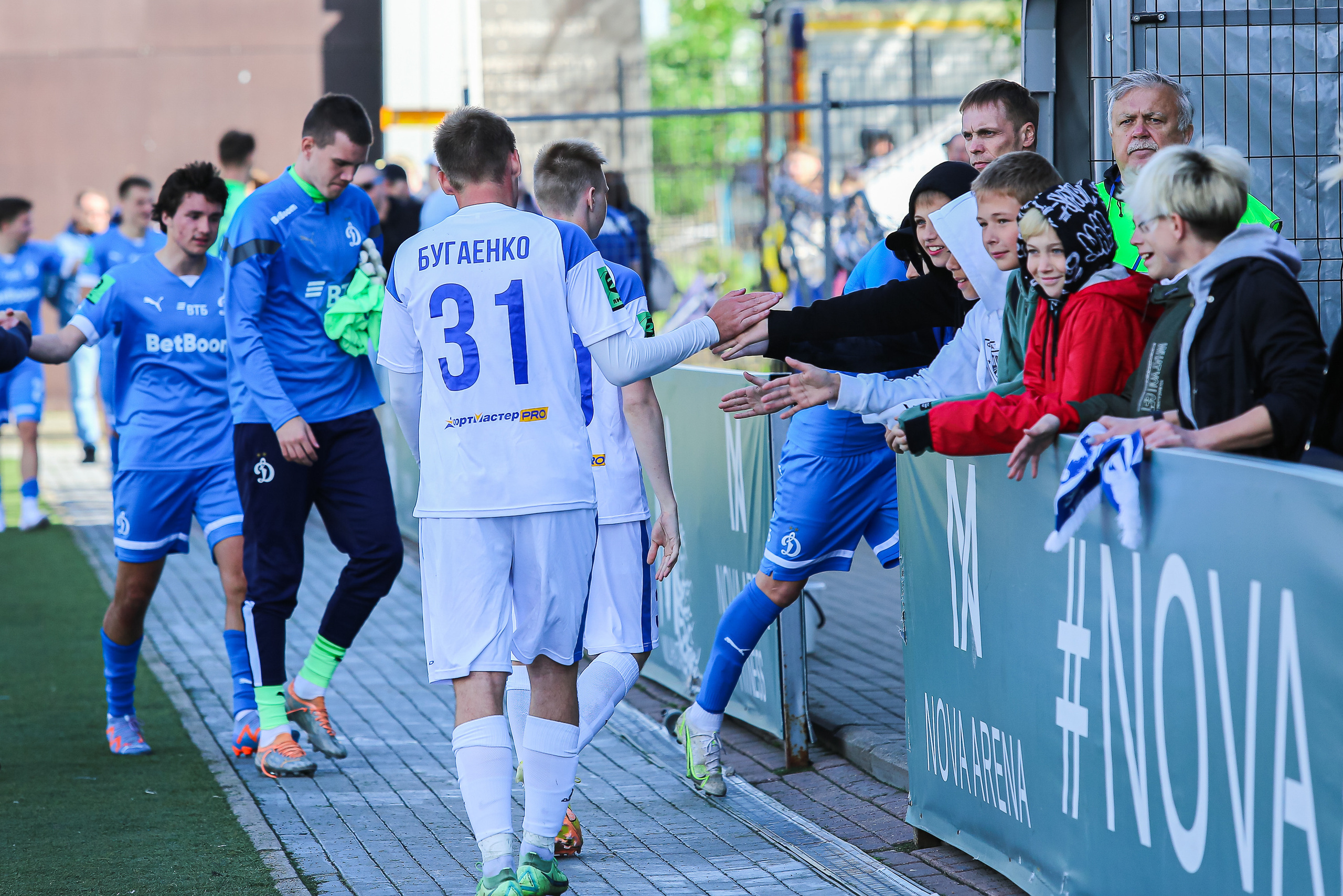 Футбольный матч между командами Динамо СПБ — Динамо 2. Сергей Гусев — спортивная фотография, виртуальные туры, 3д панорамы