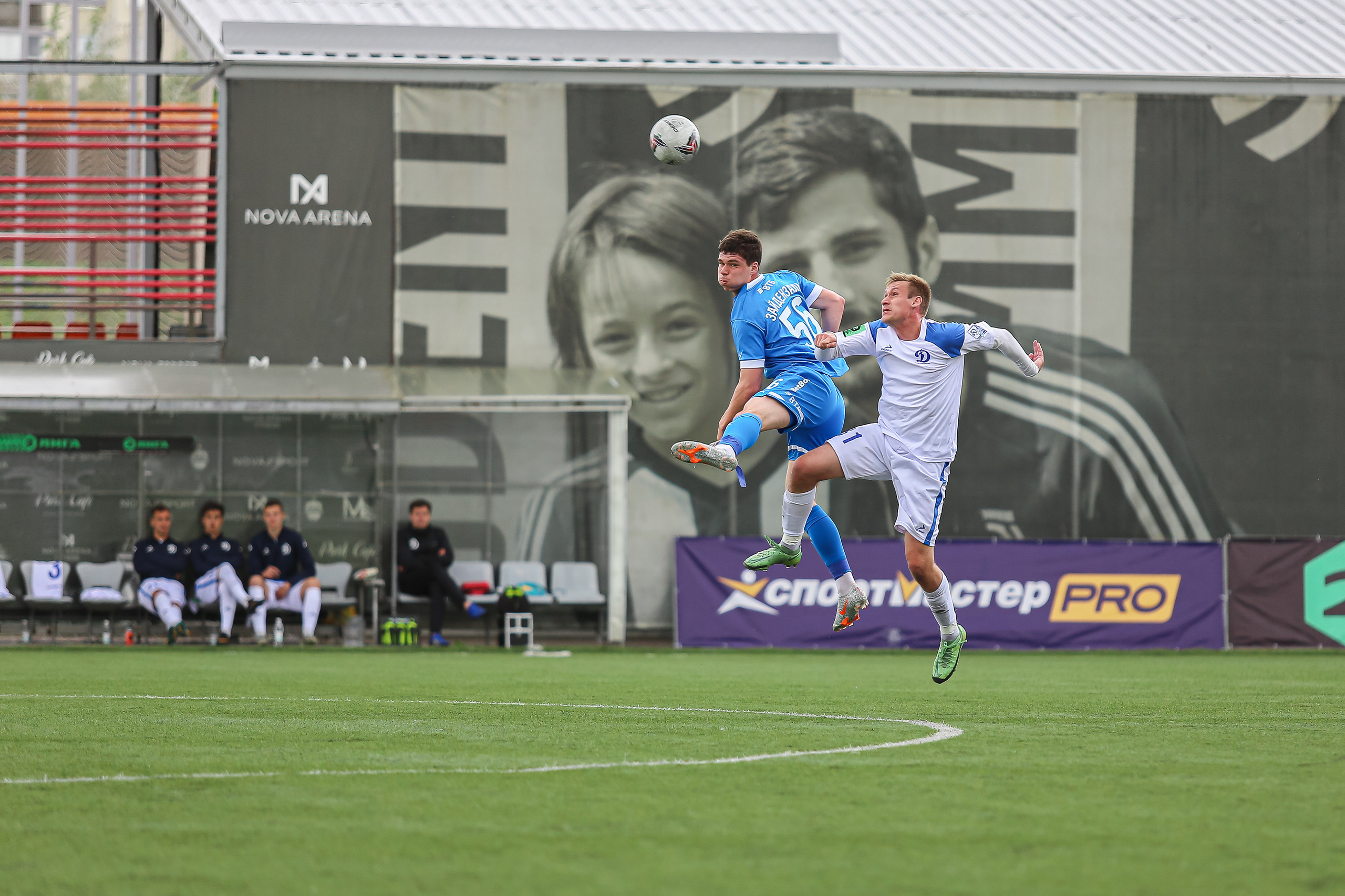 Футбольный матч между командами Динамо СПБ — Динамо 2. Сергей Гусев — спортивная фотография, виртуальные туры, 3д панорамы