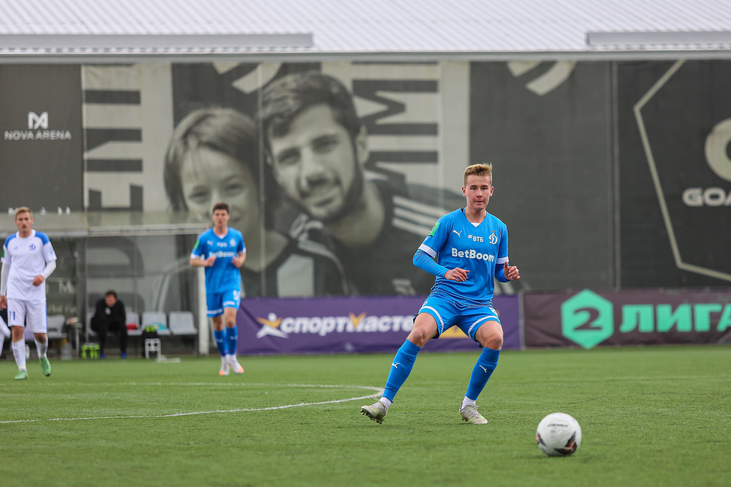 Футбольный матч между командами Динамо СПБ — Динамо 2. Сергей Гусев — спортивная фотография, виртуальные туры, 3д панорамы