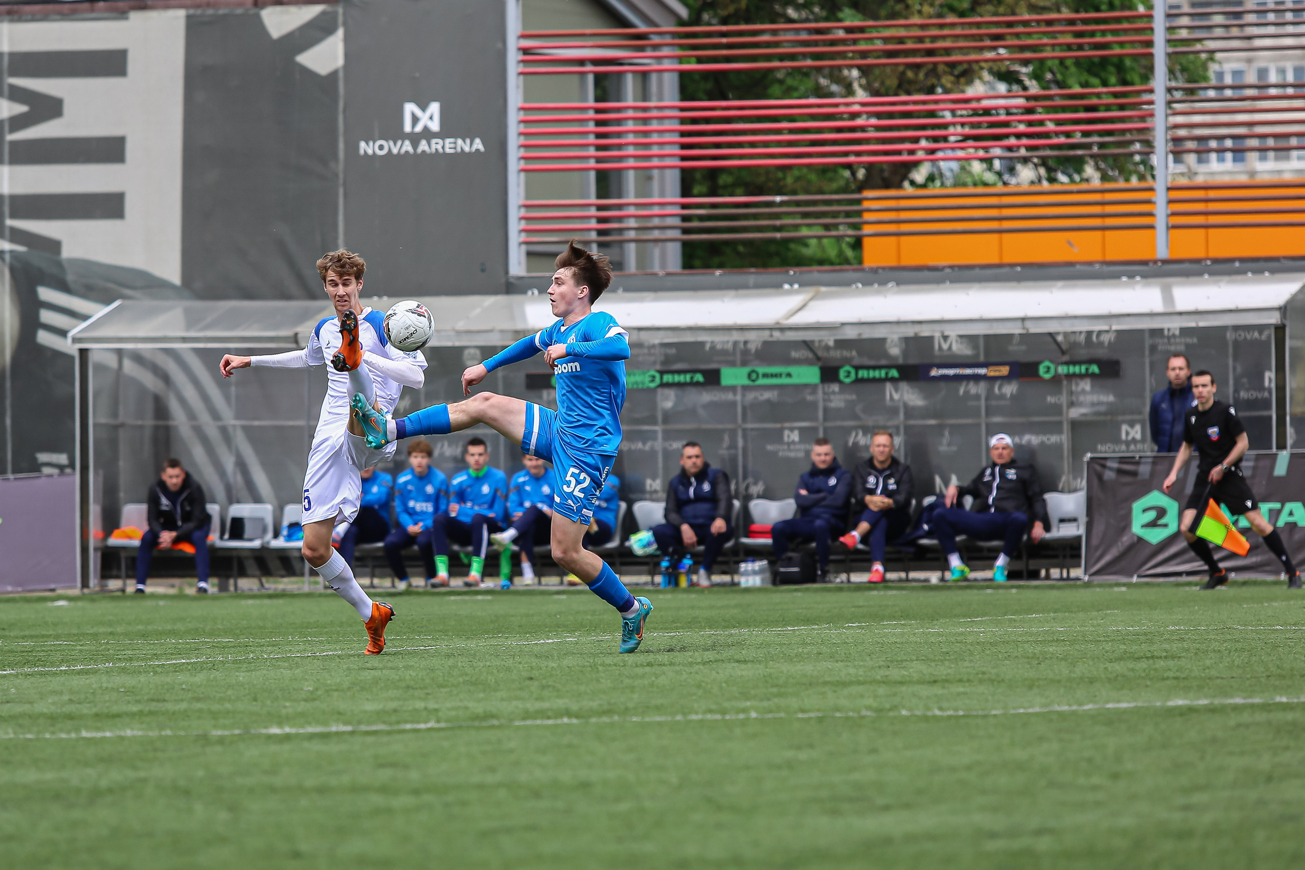 Футбольный матч между командами Динамо СПБ — Динамо 2. Сергей Гусев — спортивная фотография, виртуальные туры, 3д панорамы