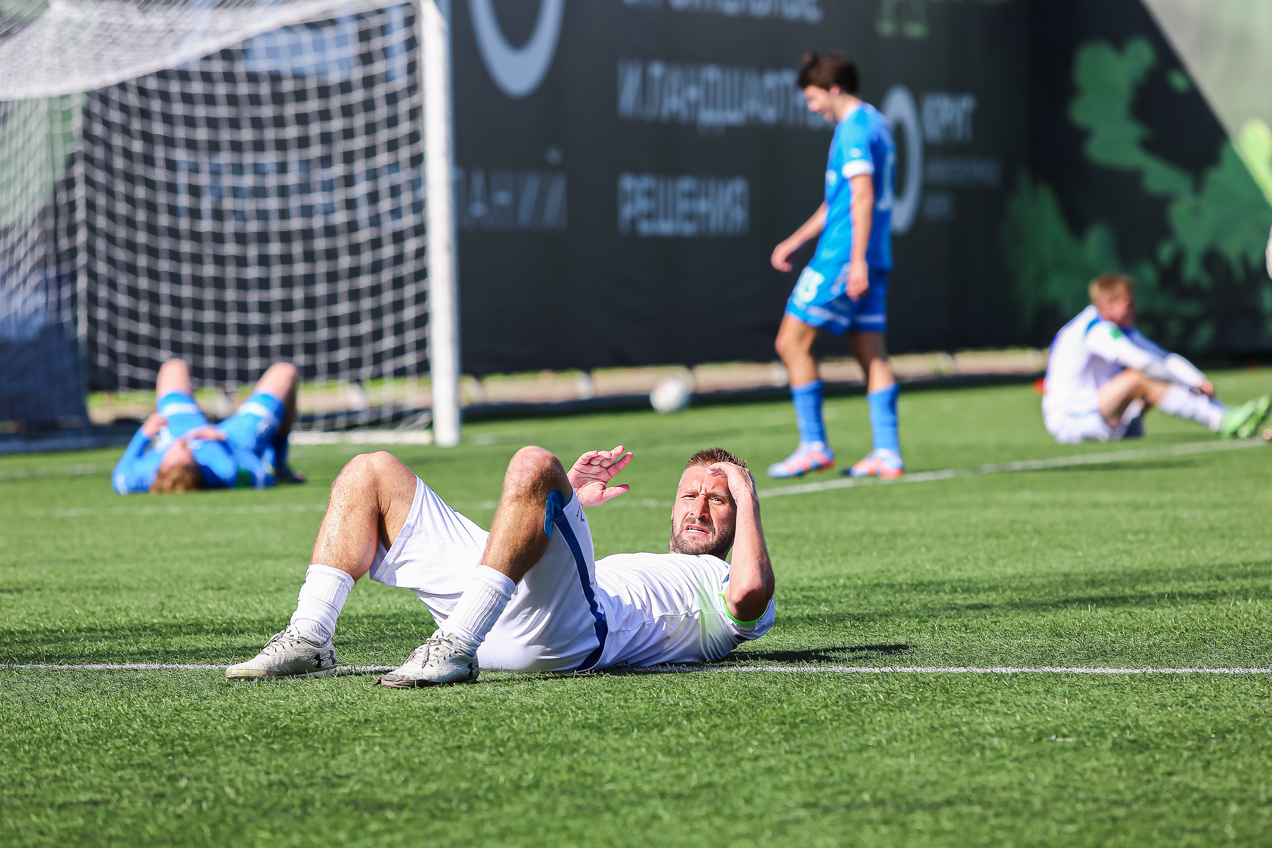 Футбольный матч между командами Динамо СПБ — Динамо 2. Сергей Гусев — спортивная фотография, виртуальные туры, 3д панорамы