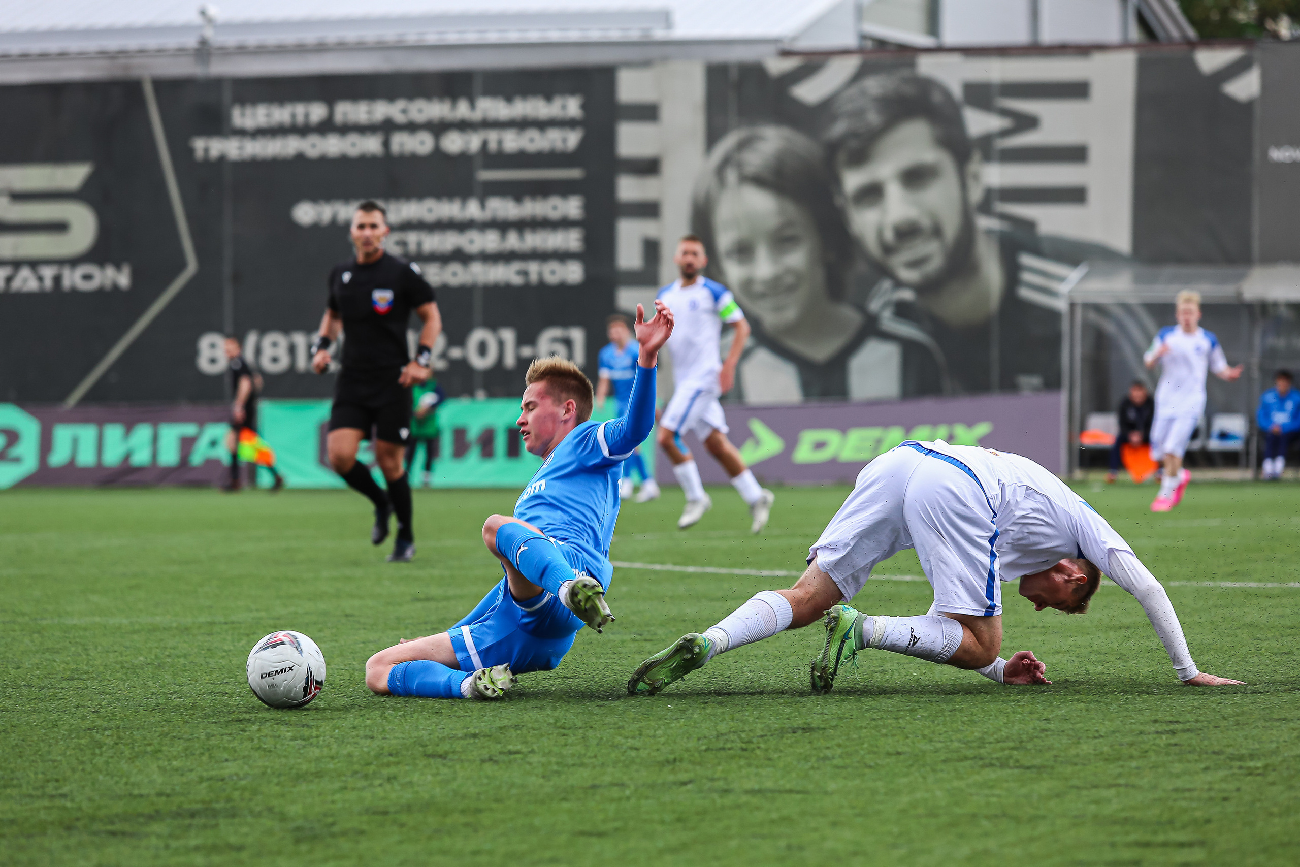 Футбольный матч между командами Динамо СПБ — Динамо 2. Сергей Гусев — спортивная фотография, виртуальные туры, 3д панорамы
