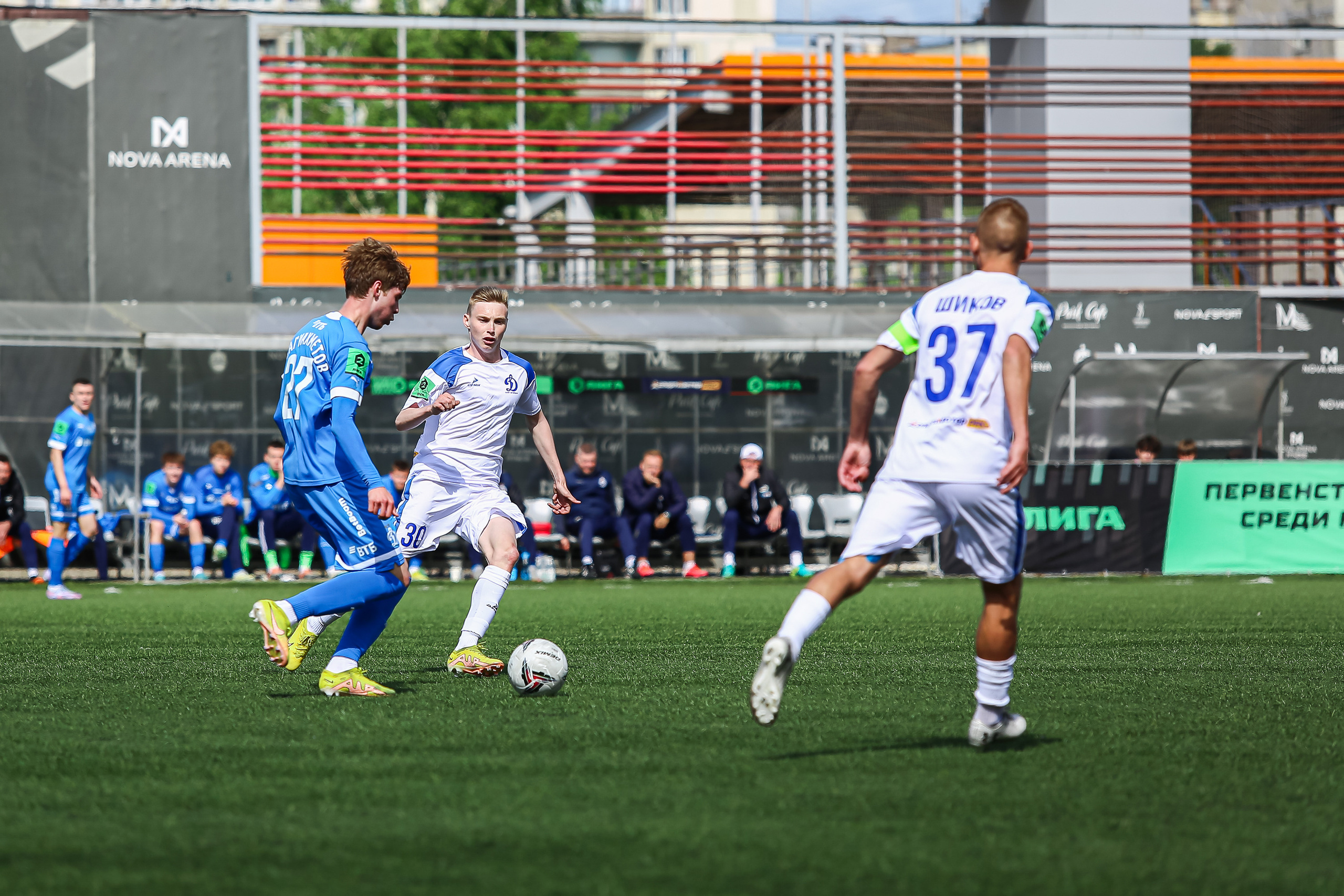 Футбольный матч между командами Динамо СПБ — Динамо 2. Сергей Гусев — спортивная фотография, виртуальные туры, 3д панорамы