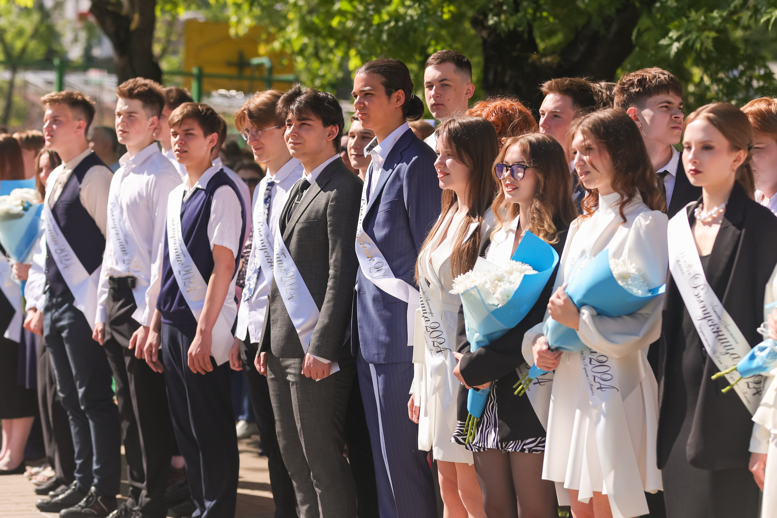 Последний звонок в СШ№ 19 г.Минска. Свадебный фотограф Беларусь Ольга Козыренко