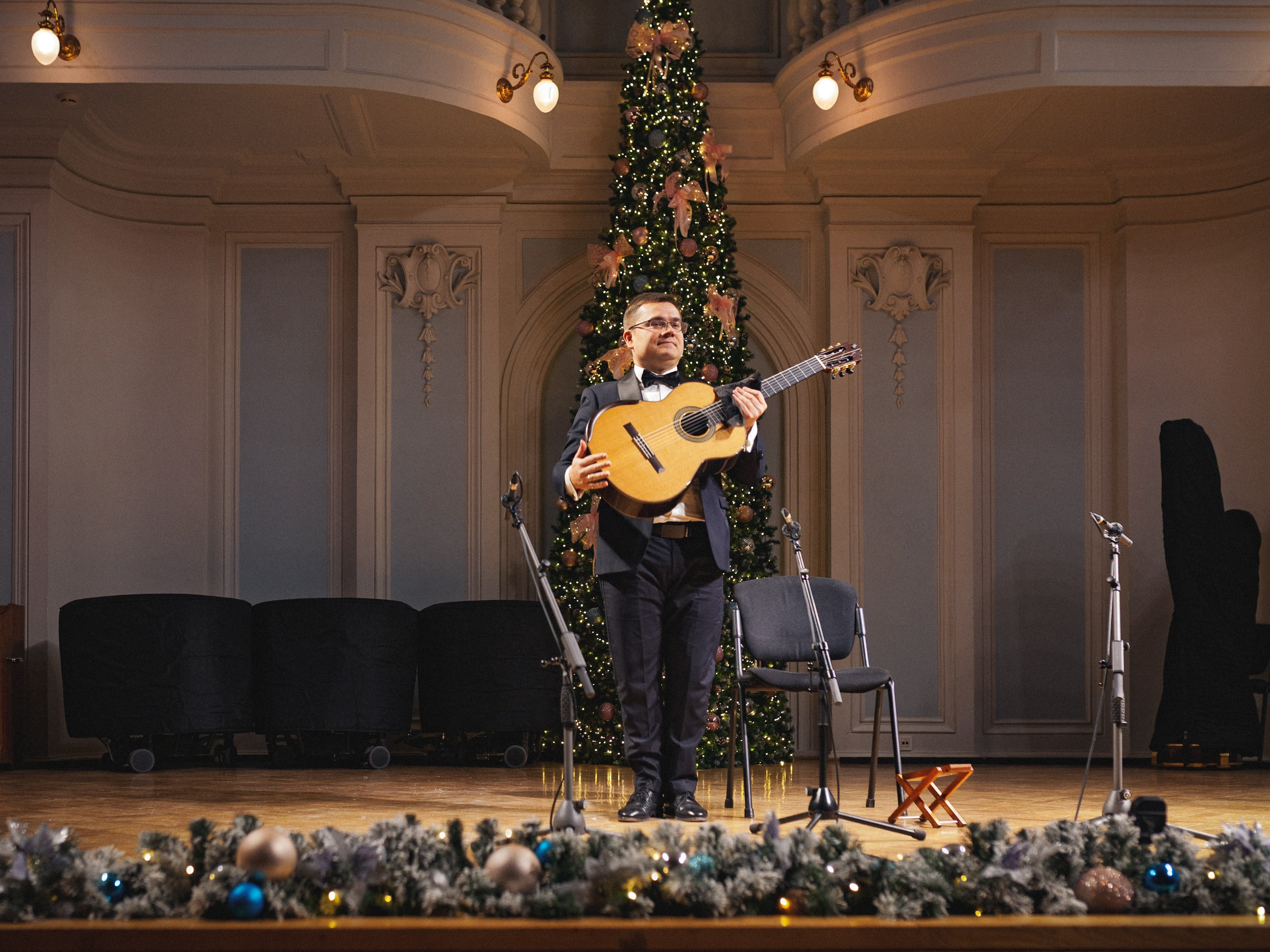 Московское гитарное трио в Московской консерватории. Дмитрий Бородаев