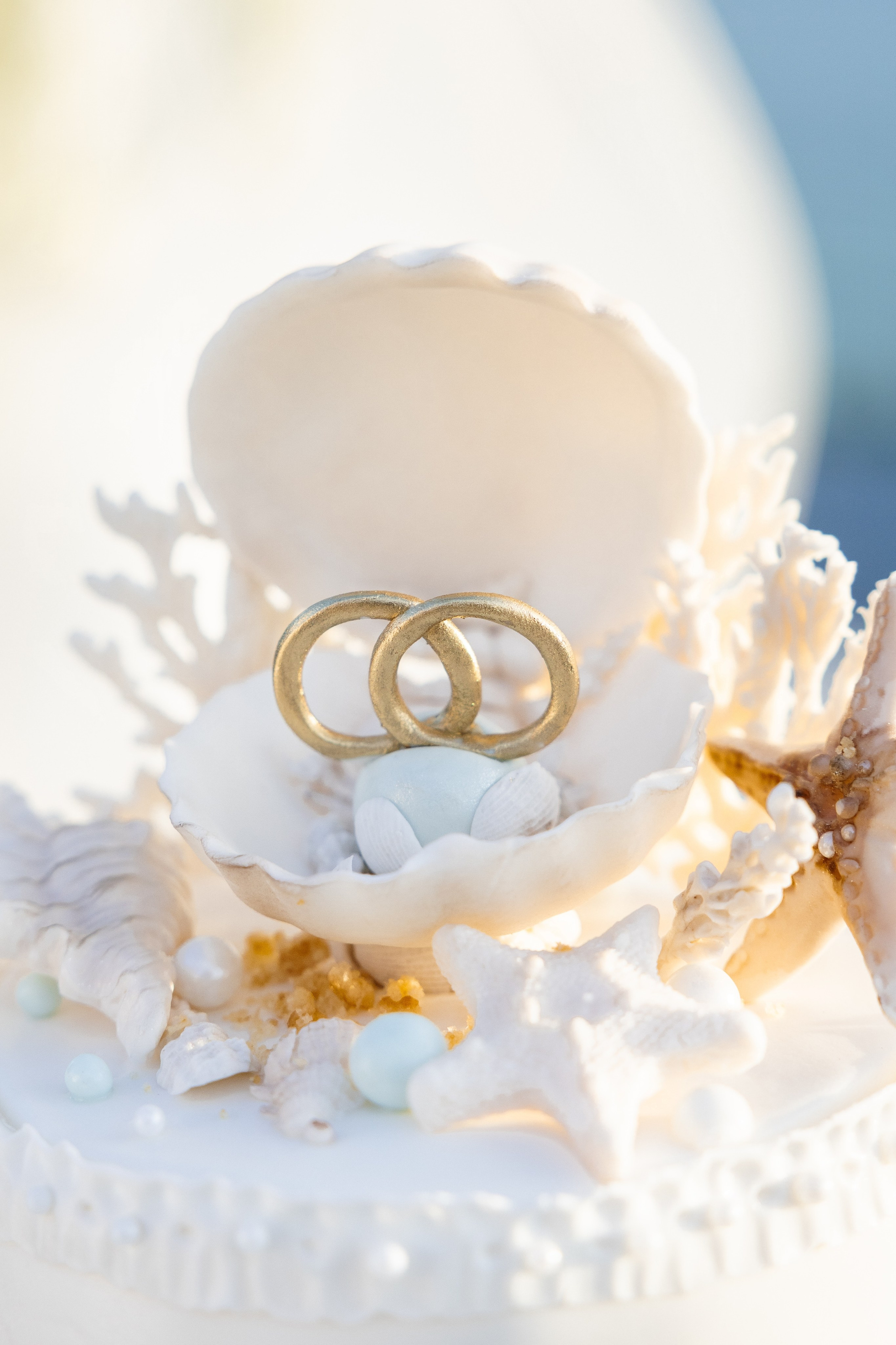 wedding rings close-up