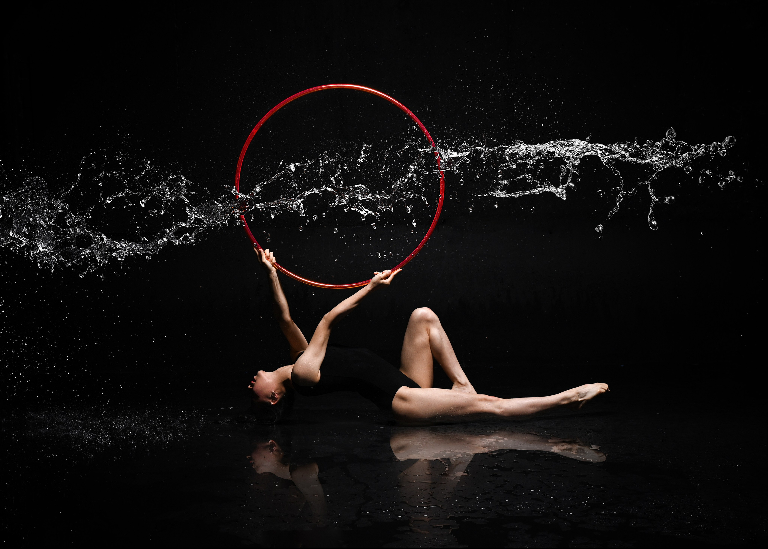 Фотосессия с водой