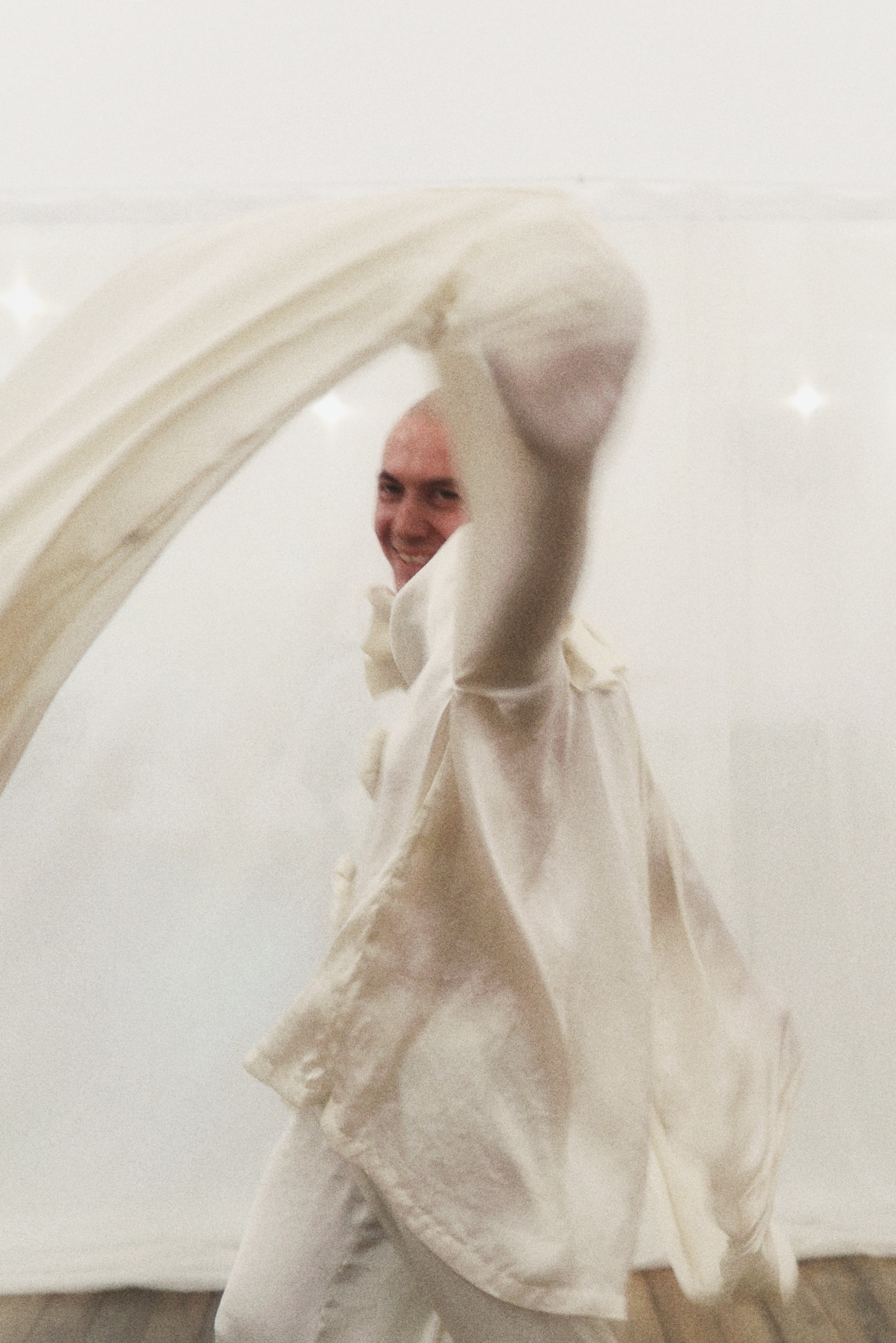 Pavel Alekhin, Clown-mime / Saint-Petersburg 2024. POLINA MÔMOT