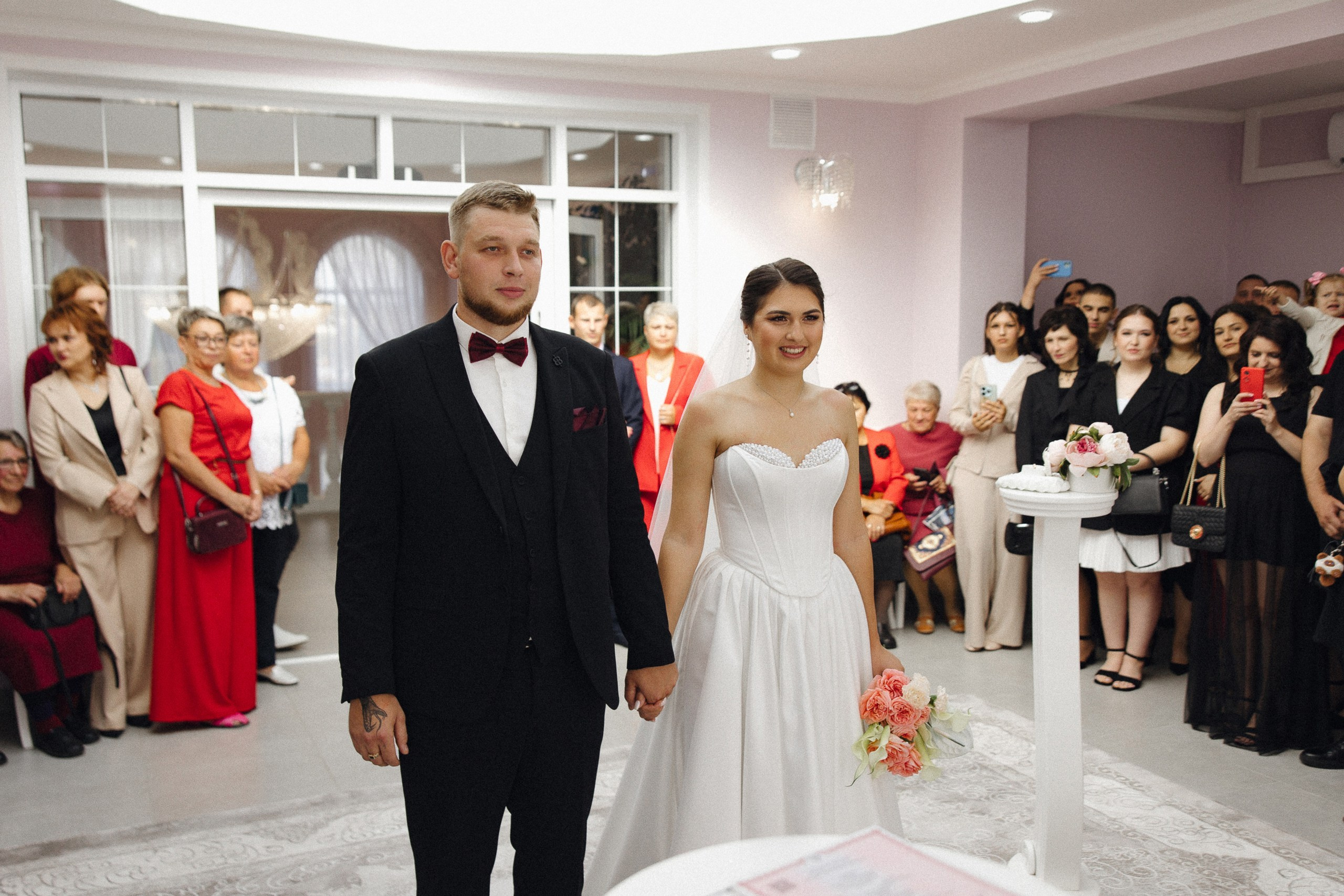 Загородная свадьба Влада и Натальи в цвете Марсала. Главная