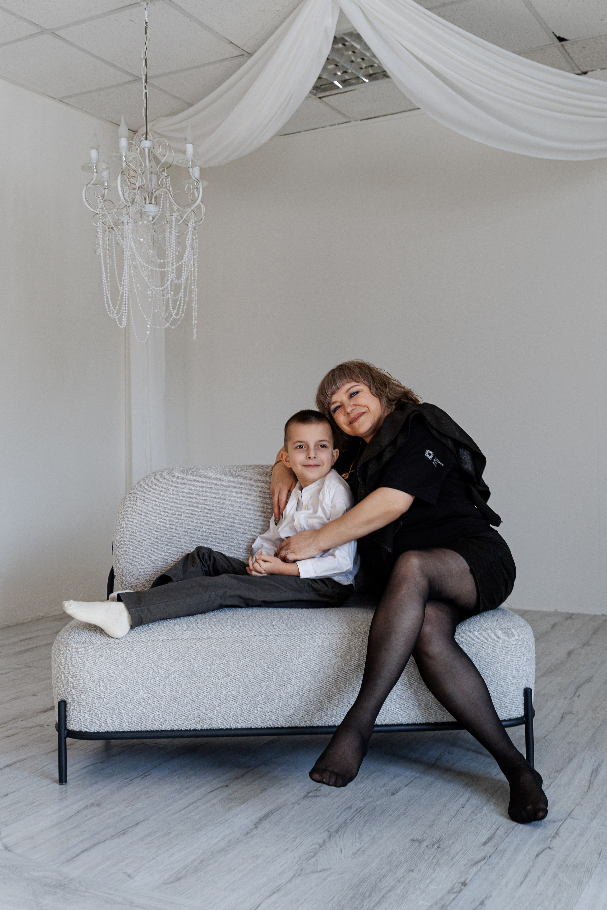 Семейная фотосессия в фотостудии