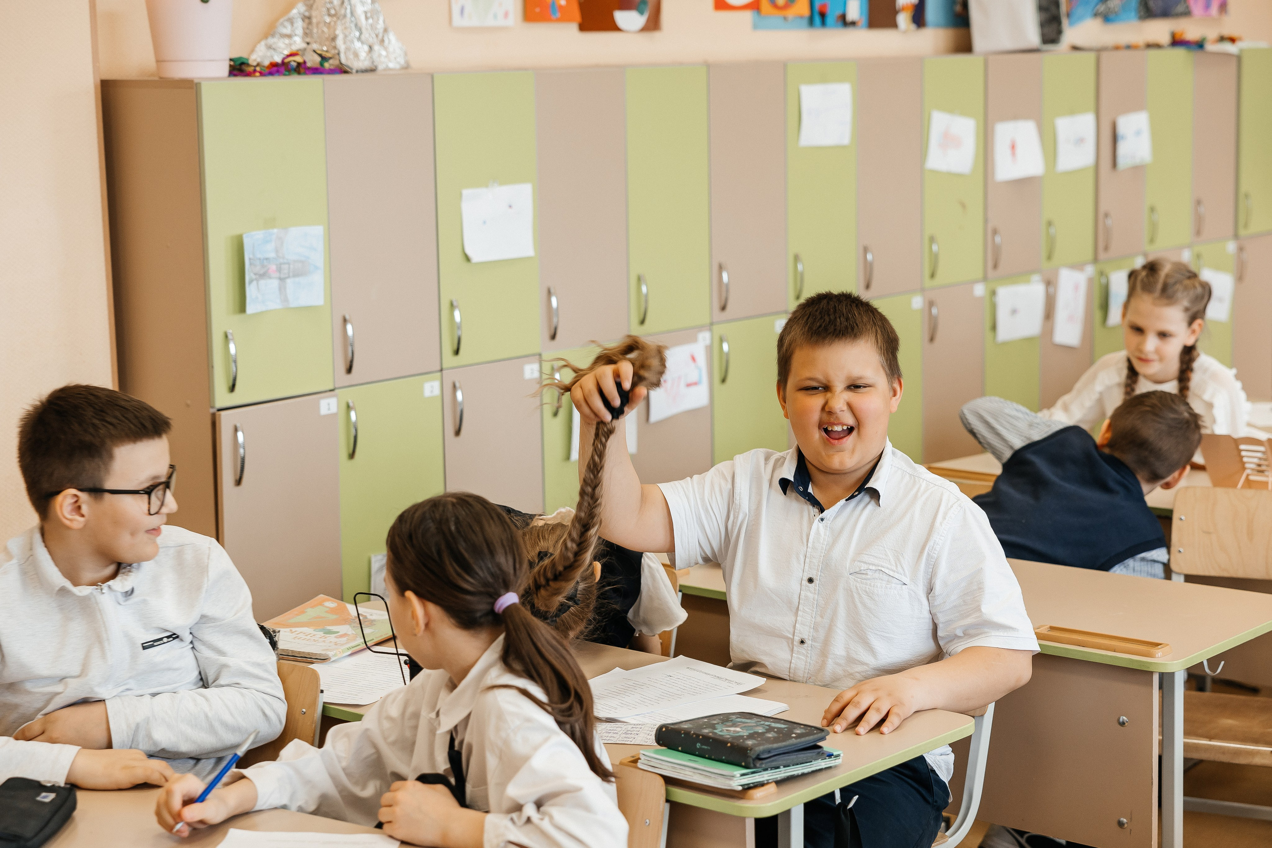 День в школе. Женский и событийный фотограф в Новосибирске Оксана Чумакова