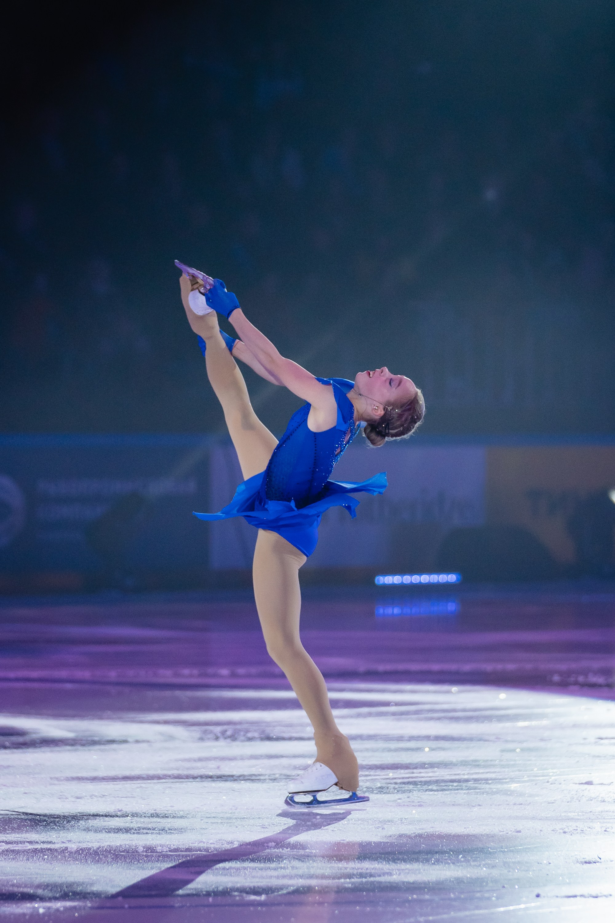 Шоу «Чемпионы на льду» в Новосибирске. Воробьева Ксения — Спортивный и танцевальный фотограф Новосибирск
