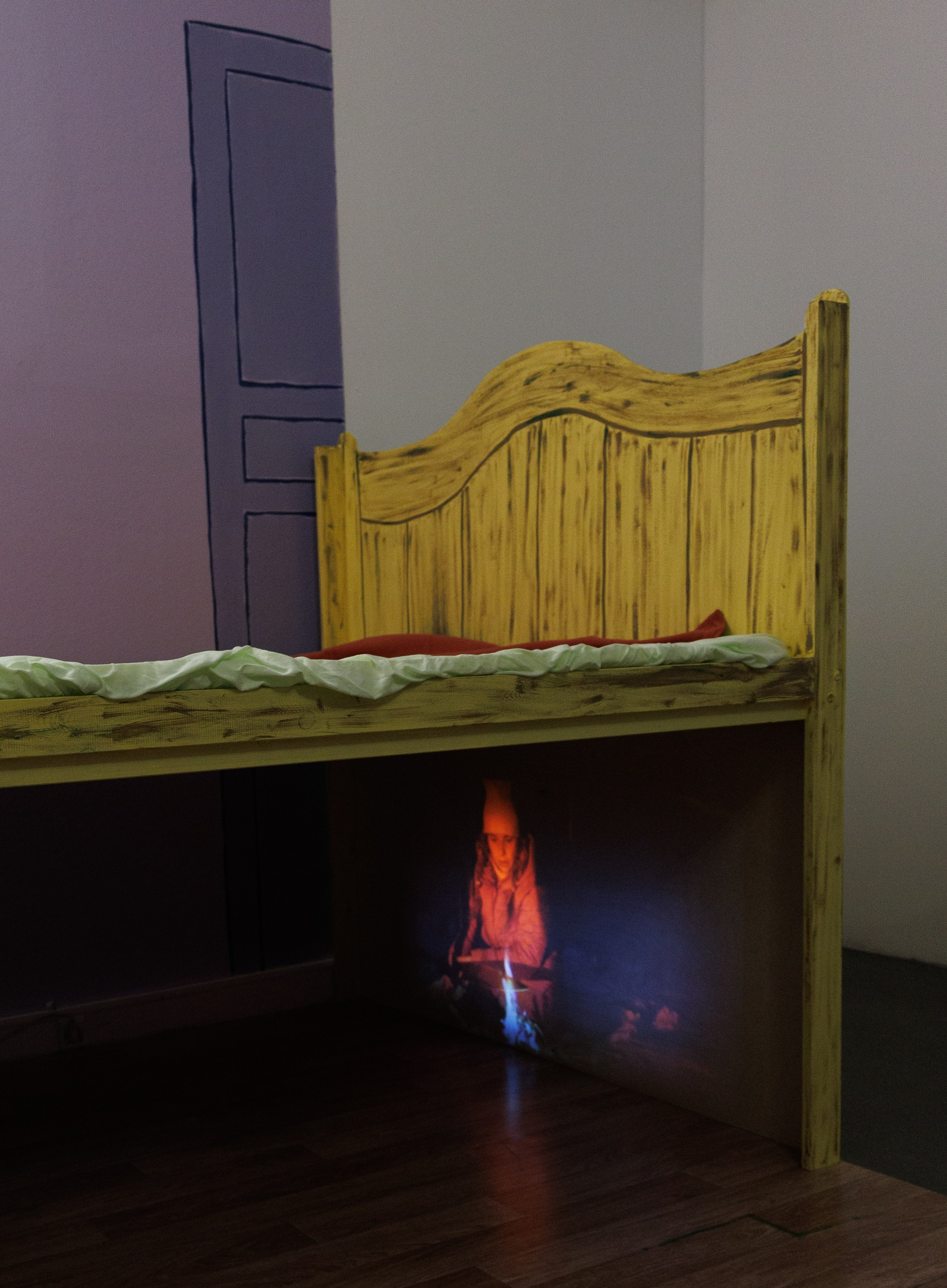 Инсталляция «Придумала» Ольги Михальчук, Винзавод, 2024. Ольга Михальчук, художница и фотограф