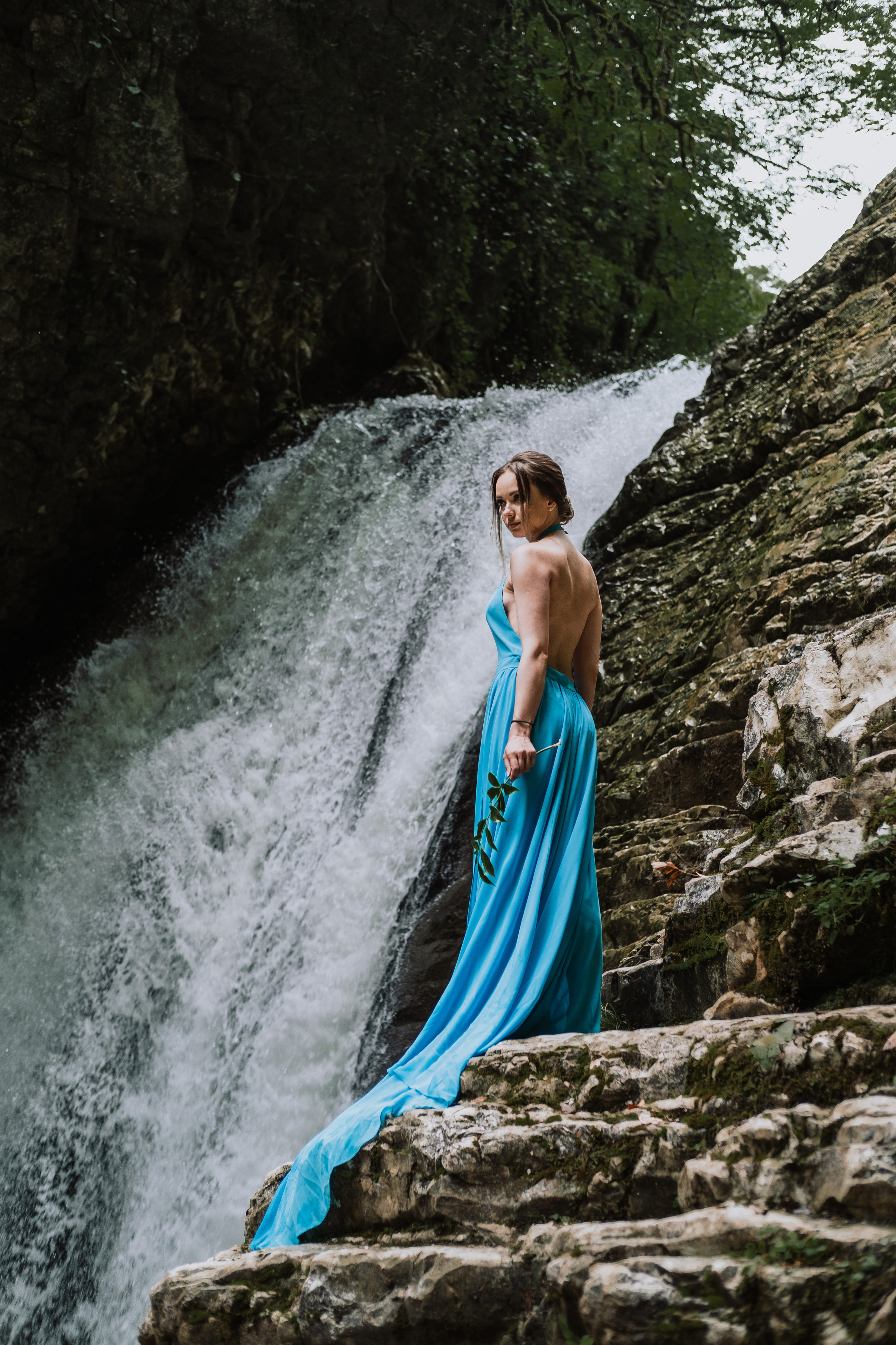 Водопад. Свадьба в Абхазии|Фотограф в Абхазии