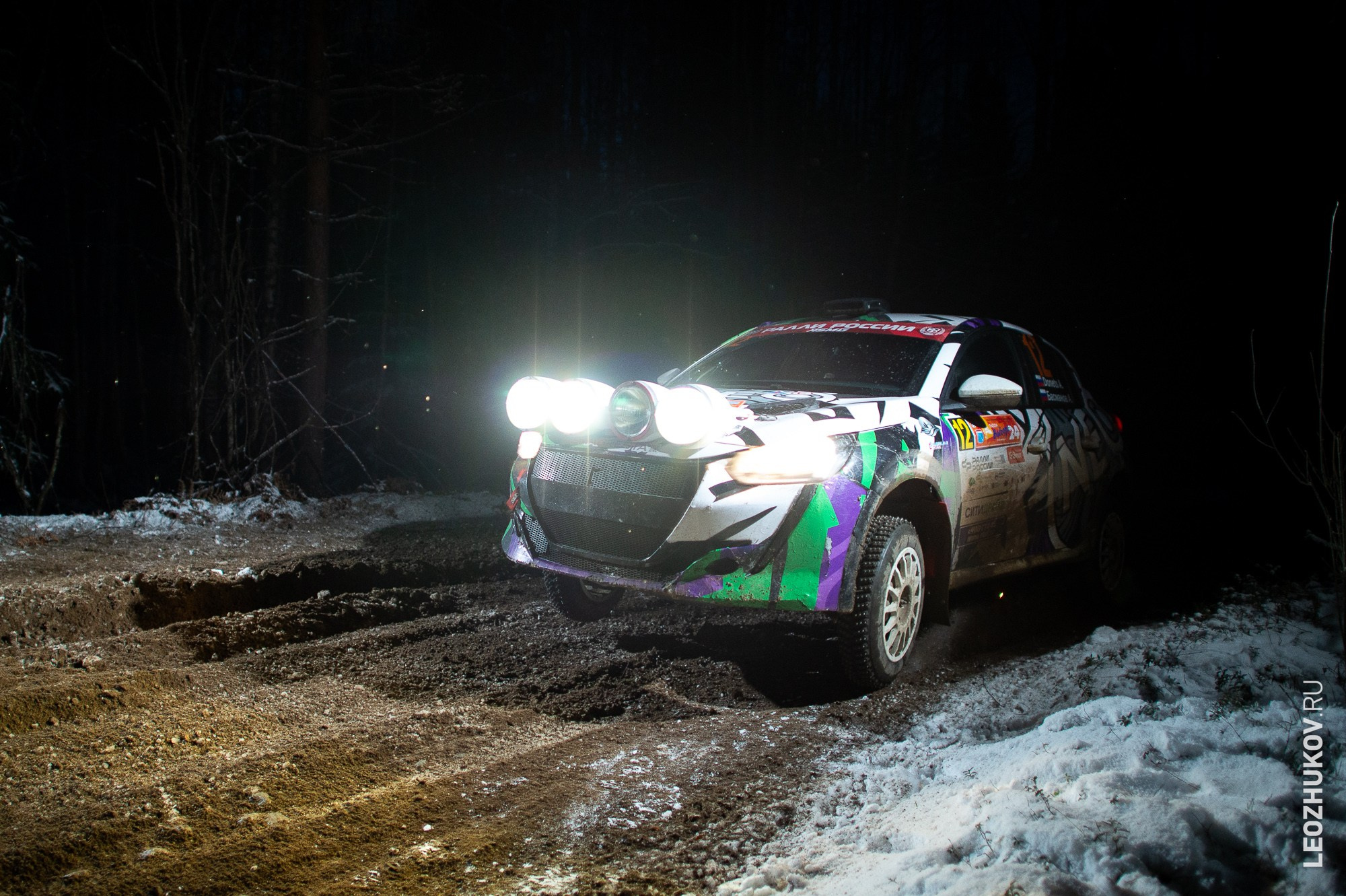 Rally Vyborg 2024. Sports photographer Leonid Zhukov