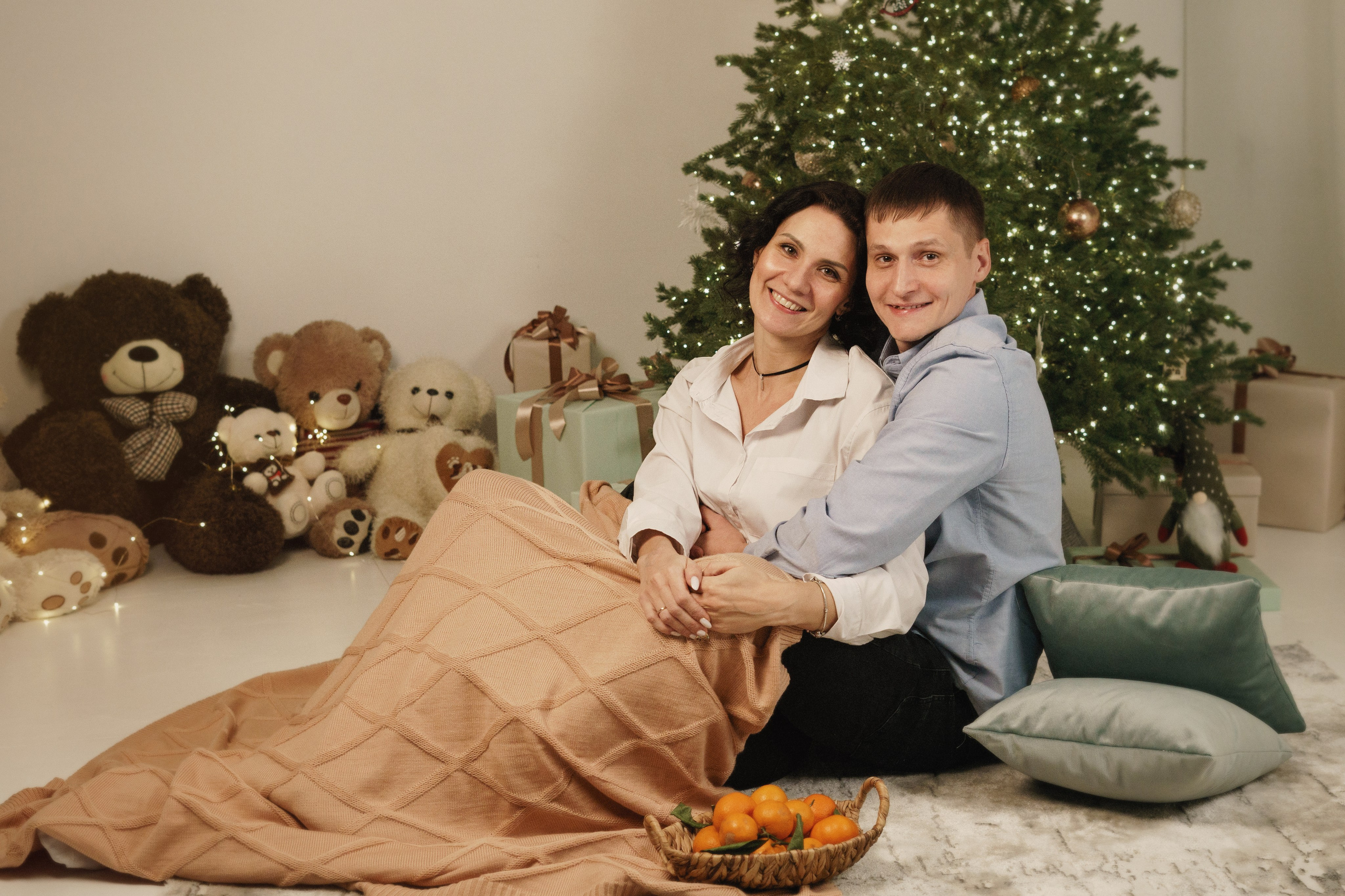 Новый год у нас в студии. Фотомастерская Воробьевых