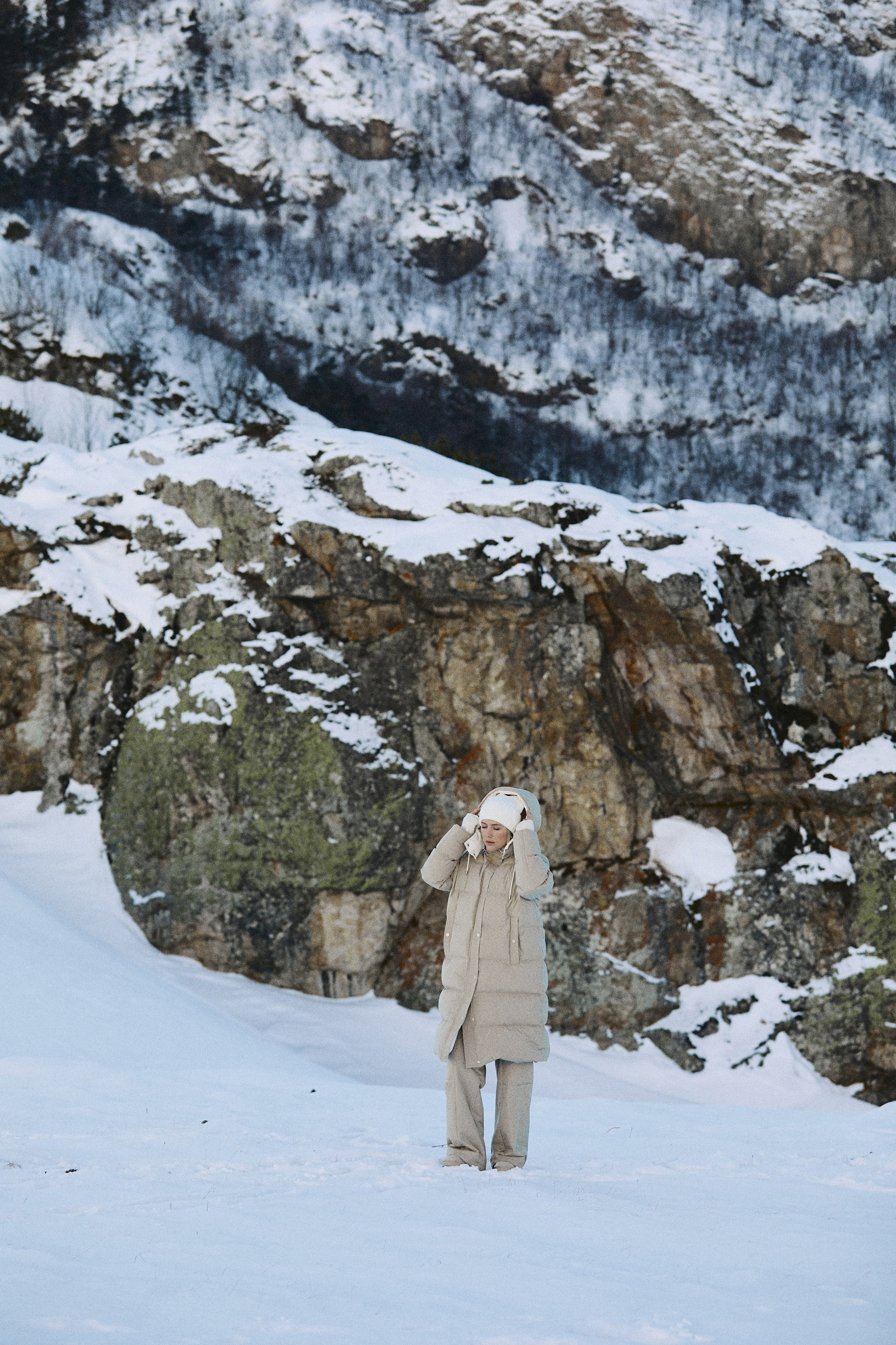 Имиджевая съемка для бренда. Фотограф Продюсер в горах КБР / Москва Нальчик Горы