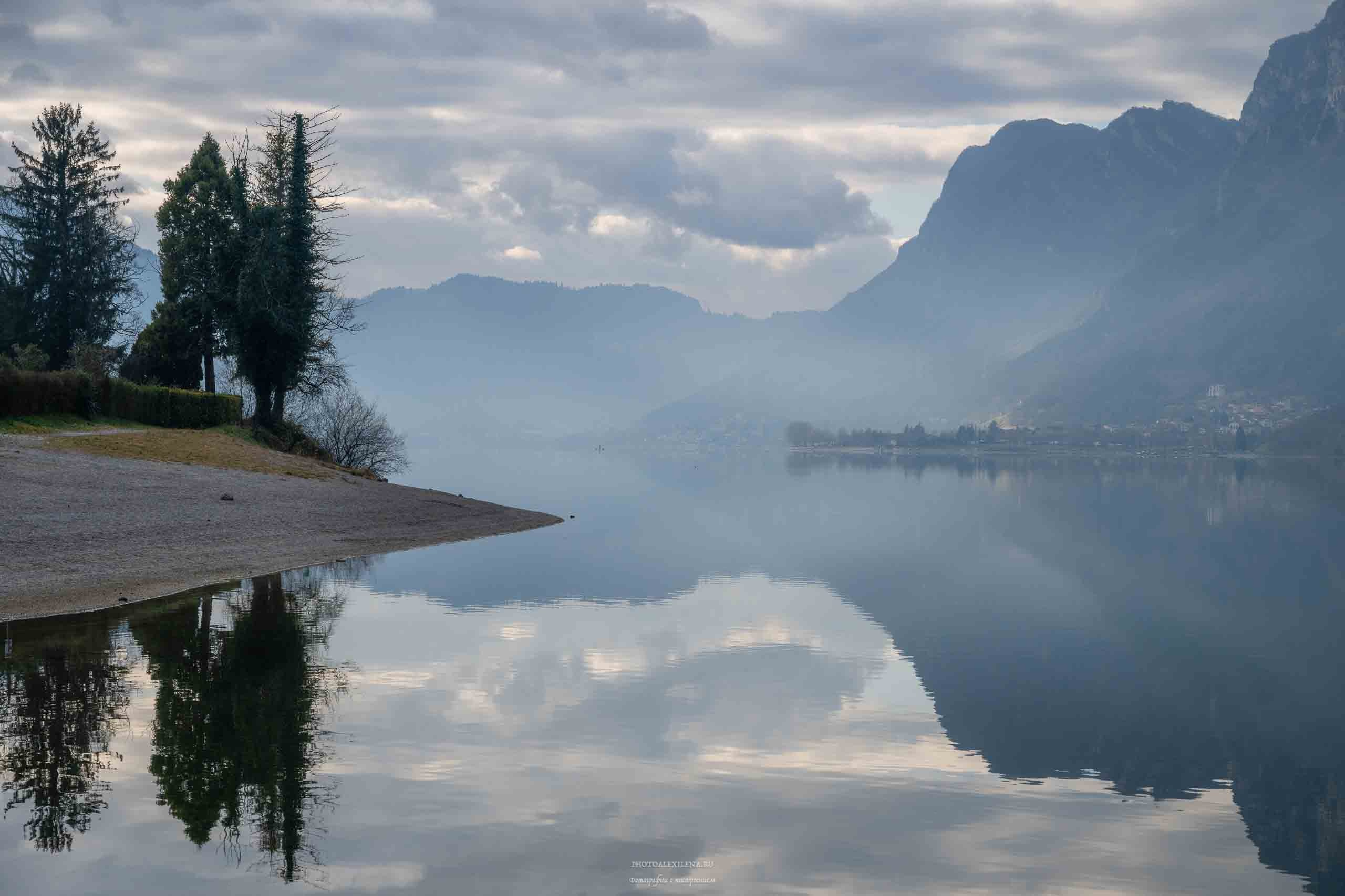 Озеро Идро-маленькая жемчужина. Авторские стильные фотокартины