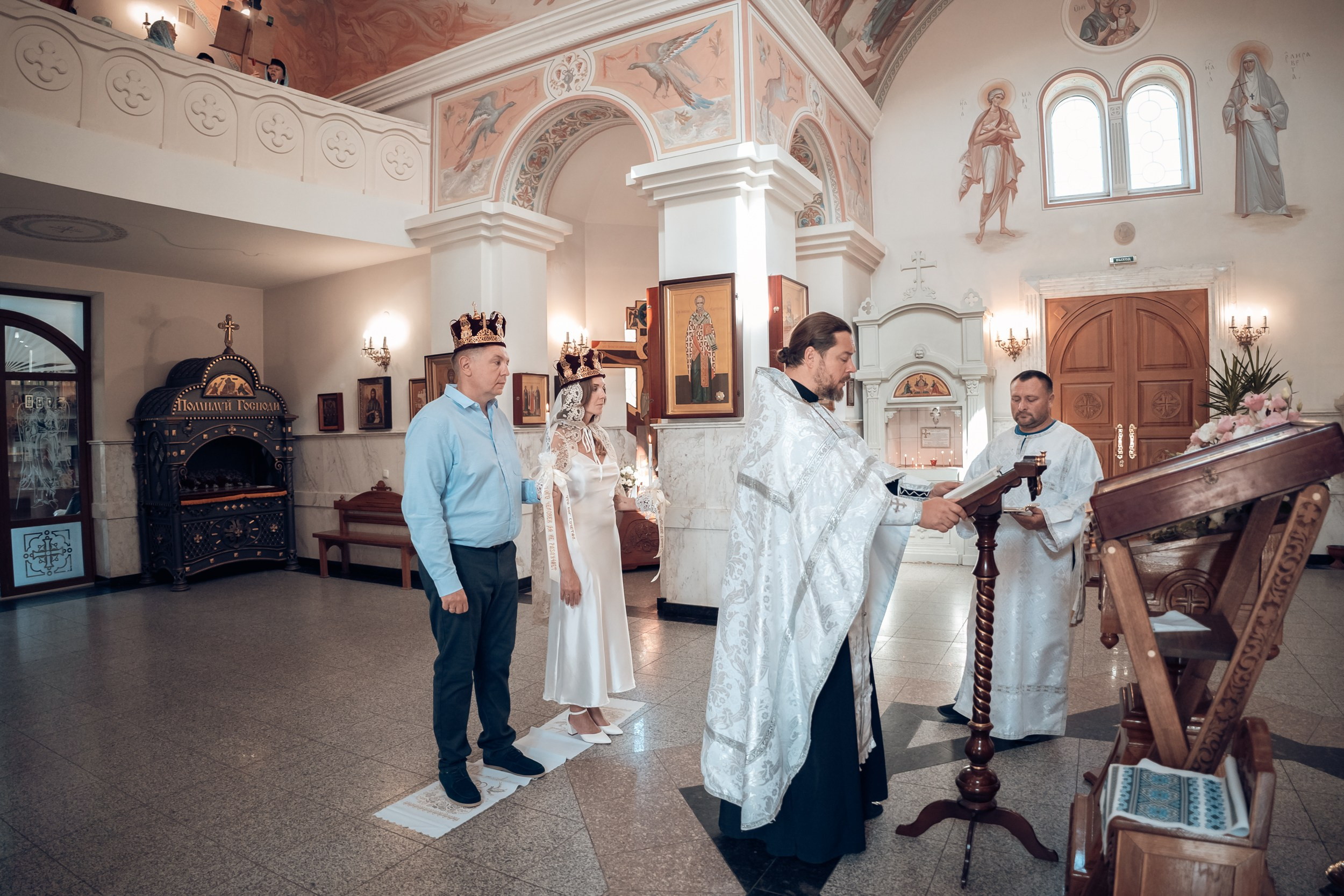 Венчание в храме Вознесения Господне г. Севастополь. Церковный фотограф Севастополь