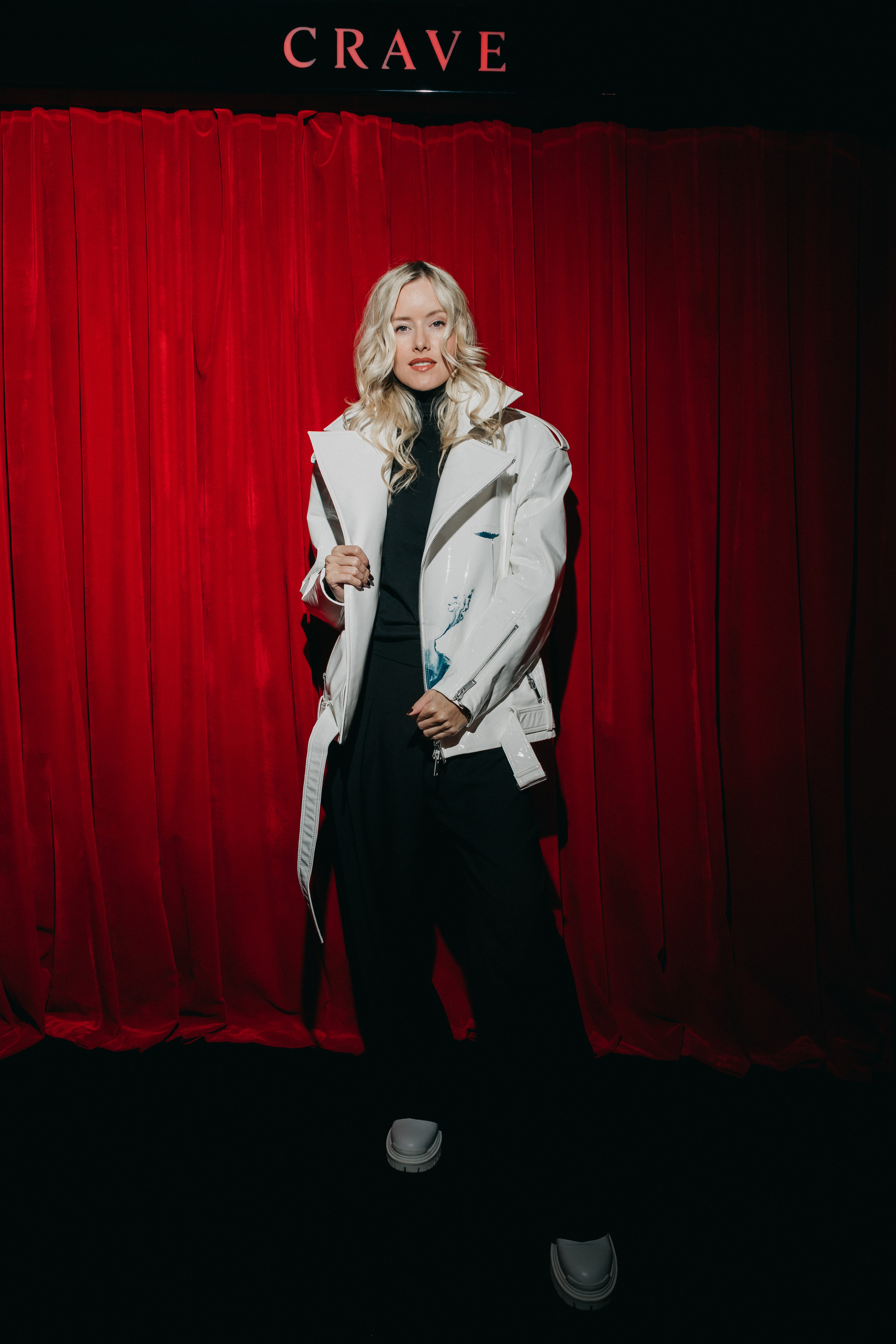 Мария Гончарук на премьере сериала Ночные вызовы в Москве