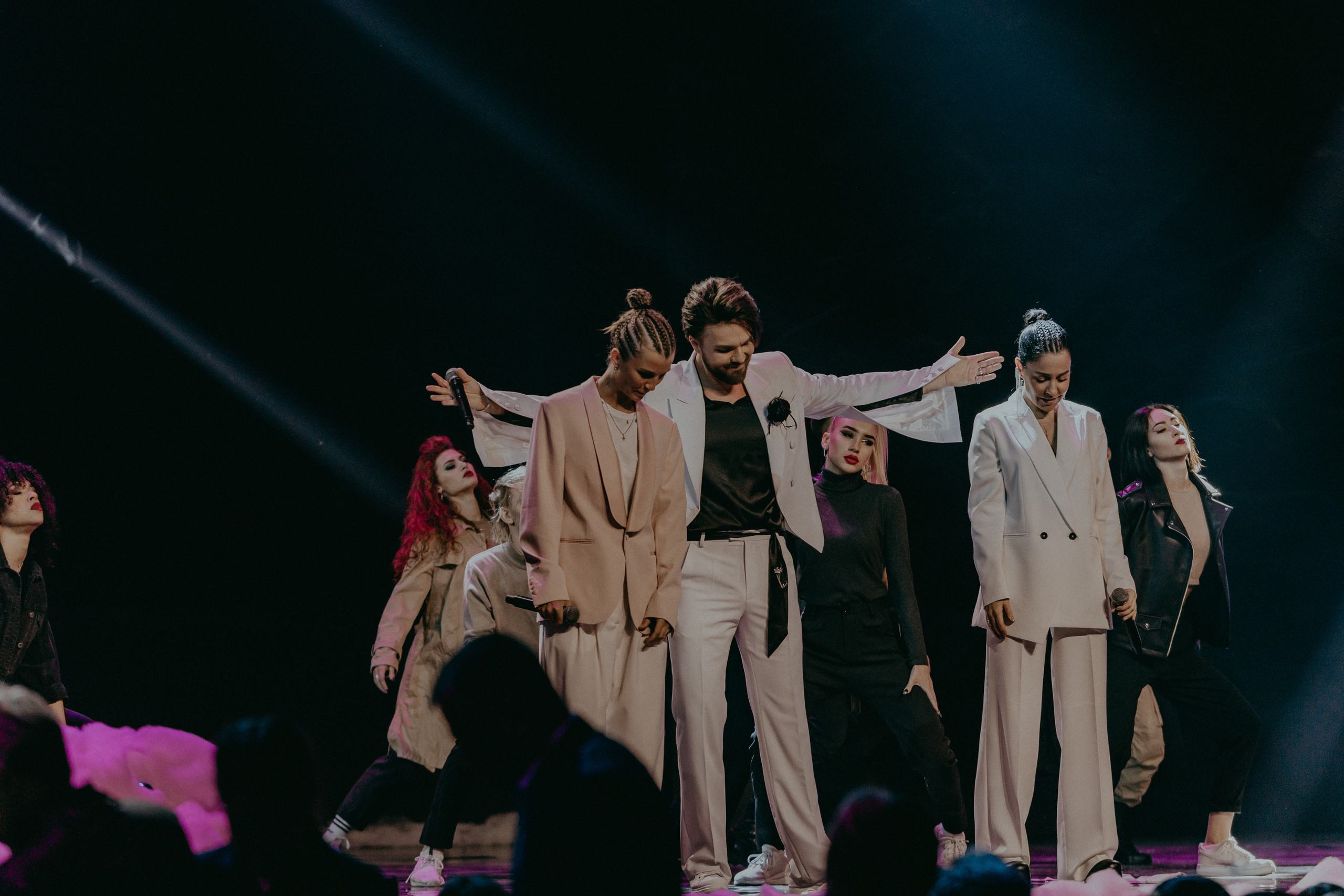 2Маши и Александр Панайотов на Главном Новогоднем Концерте в Crocus City Hall в Москве