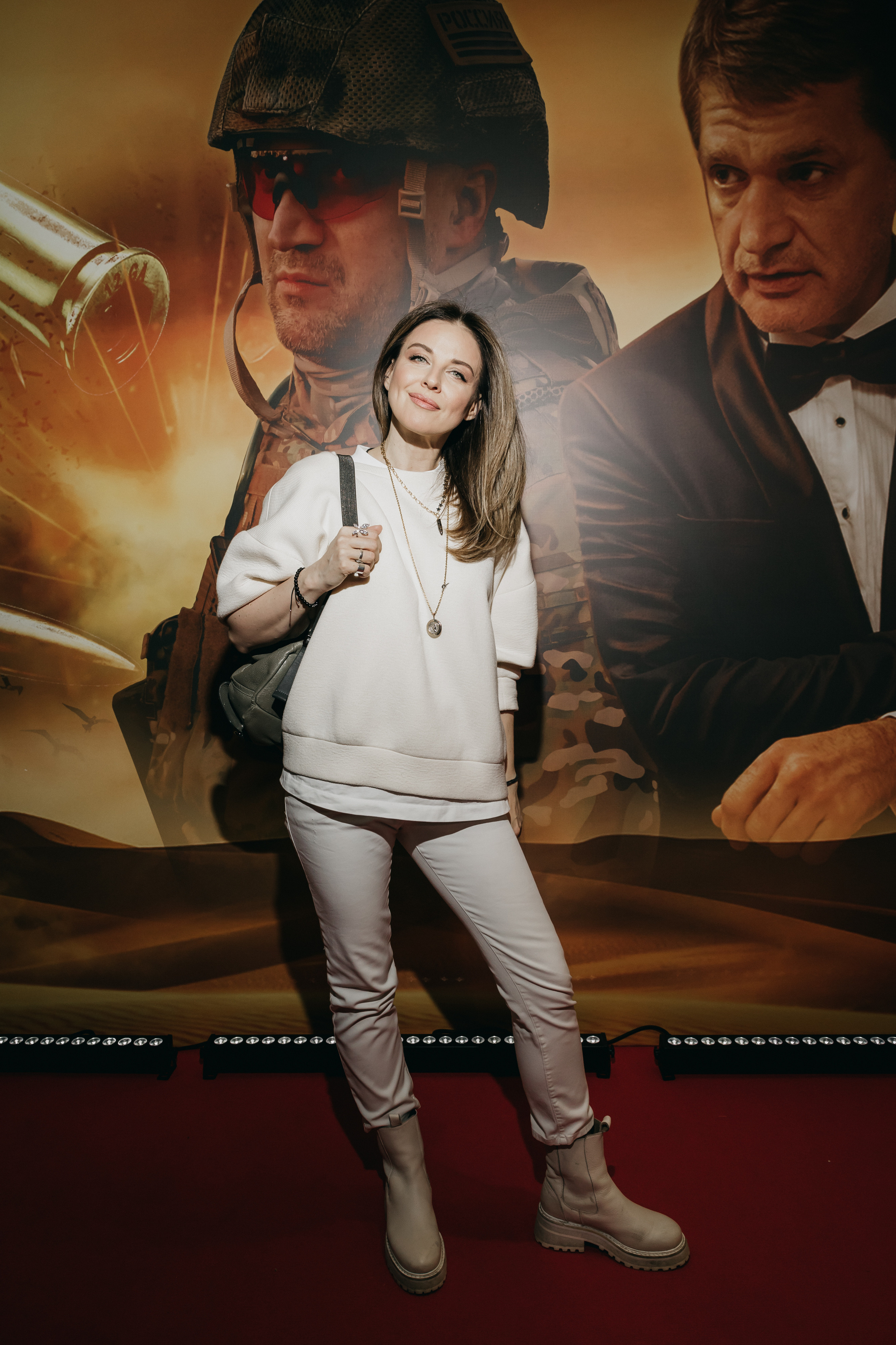 Наталья Власова на премьере фильма Сирийская соната в Москве