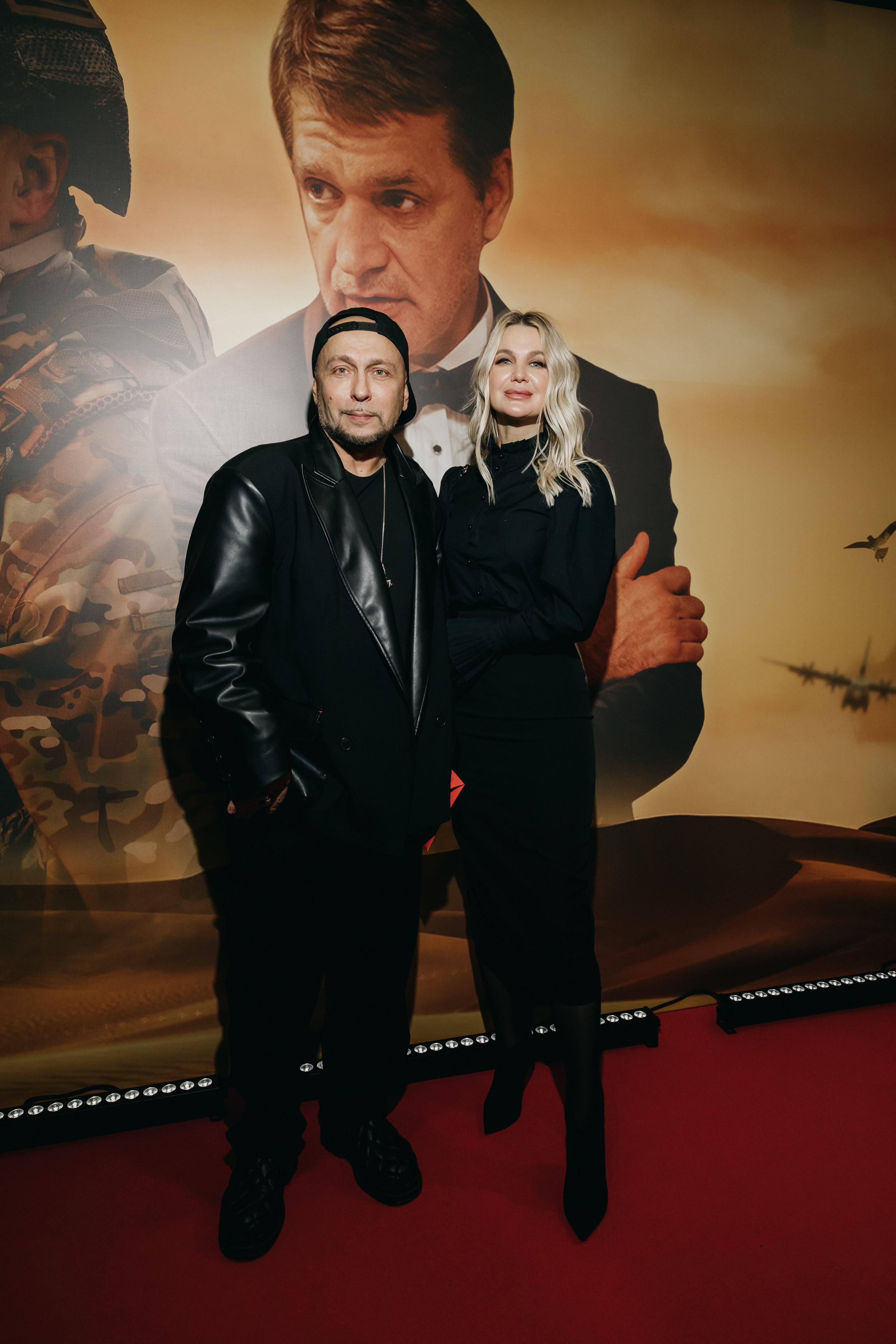 Игорь Гуляев и Татьяна Тур на премьере фильма Сирийская соната в Москве