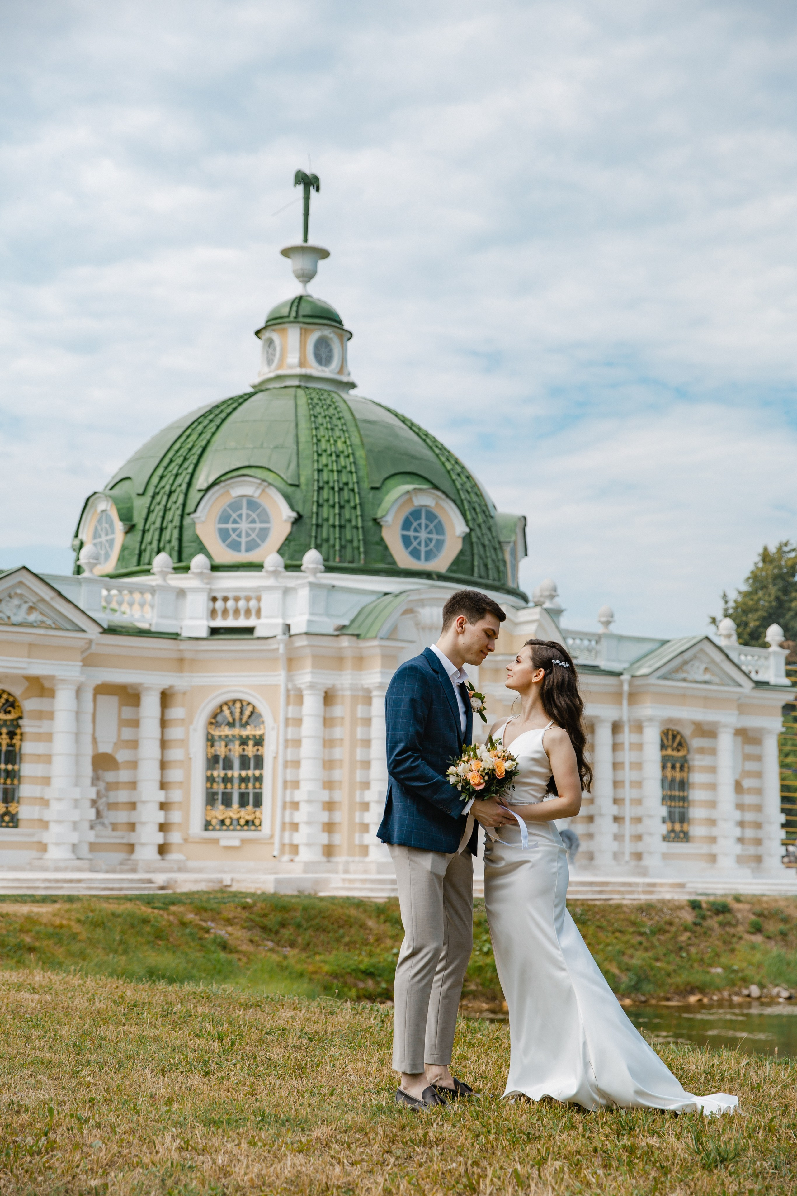 Свадебная фотосессия в Кусково. Фотограф и видеограф Анна Домашенко
