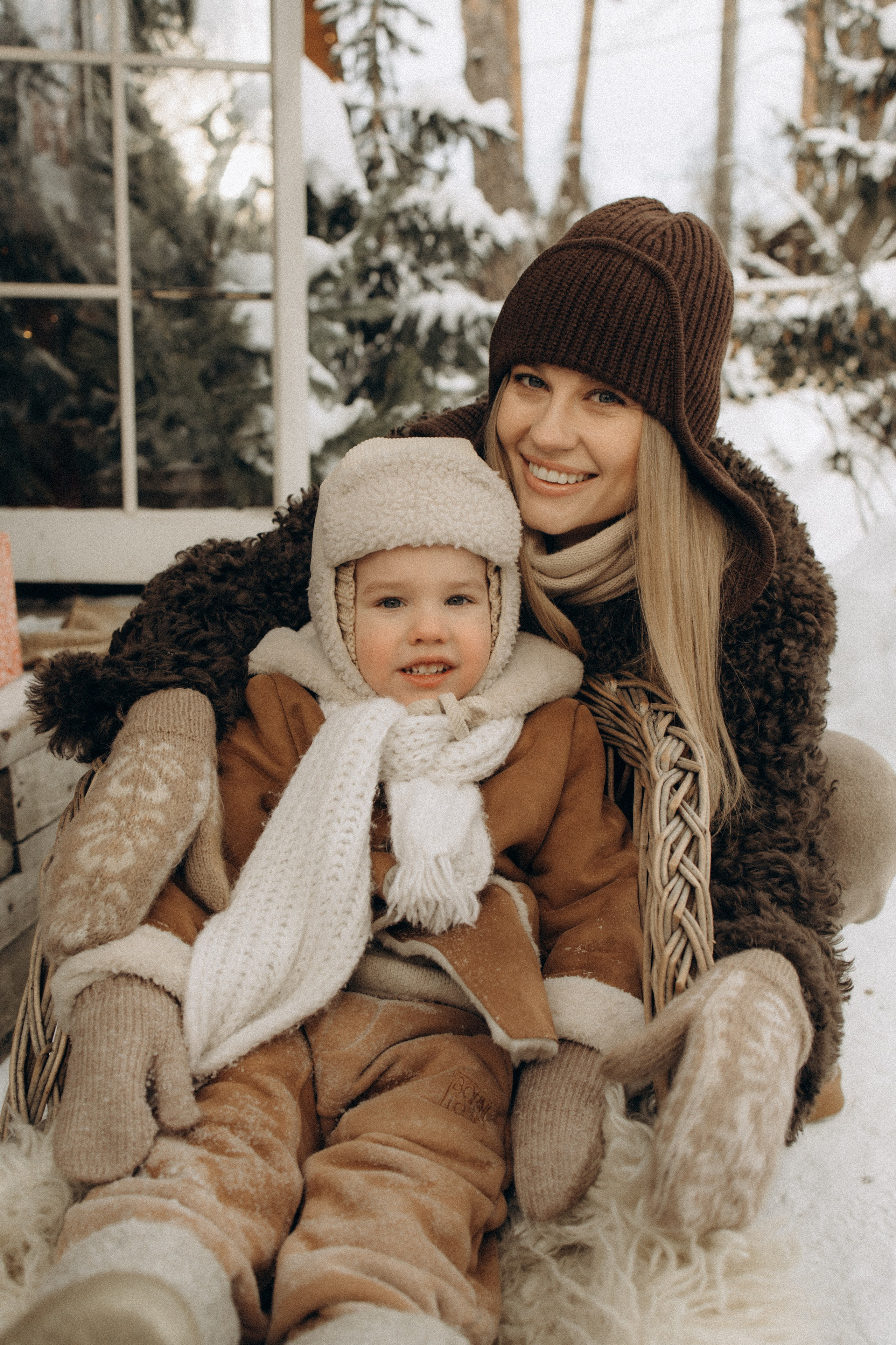 Зимняя фотосессия. Семейный фотограф Москва Юлиана Фетисова