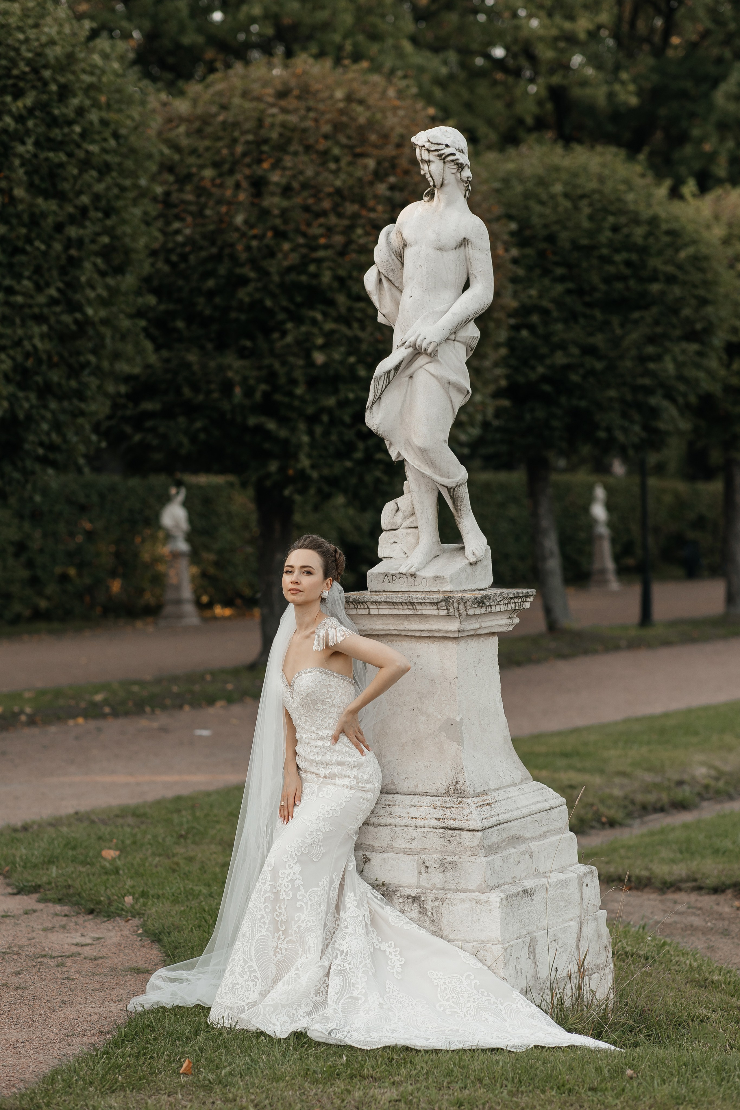 Свадебная фотосессия в усадьбе Кусково