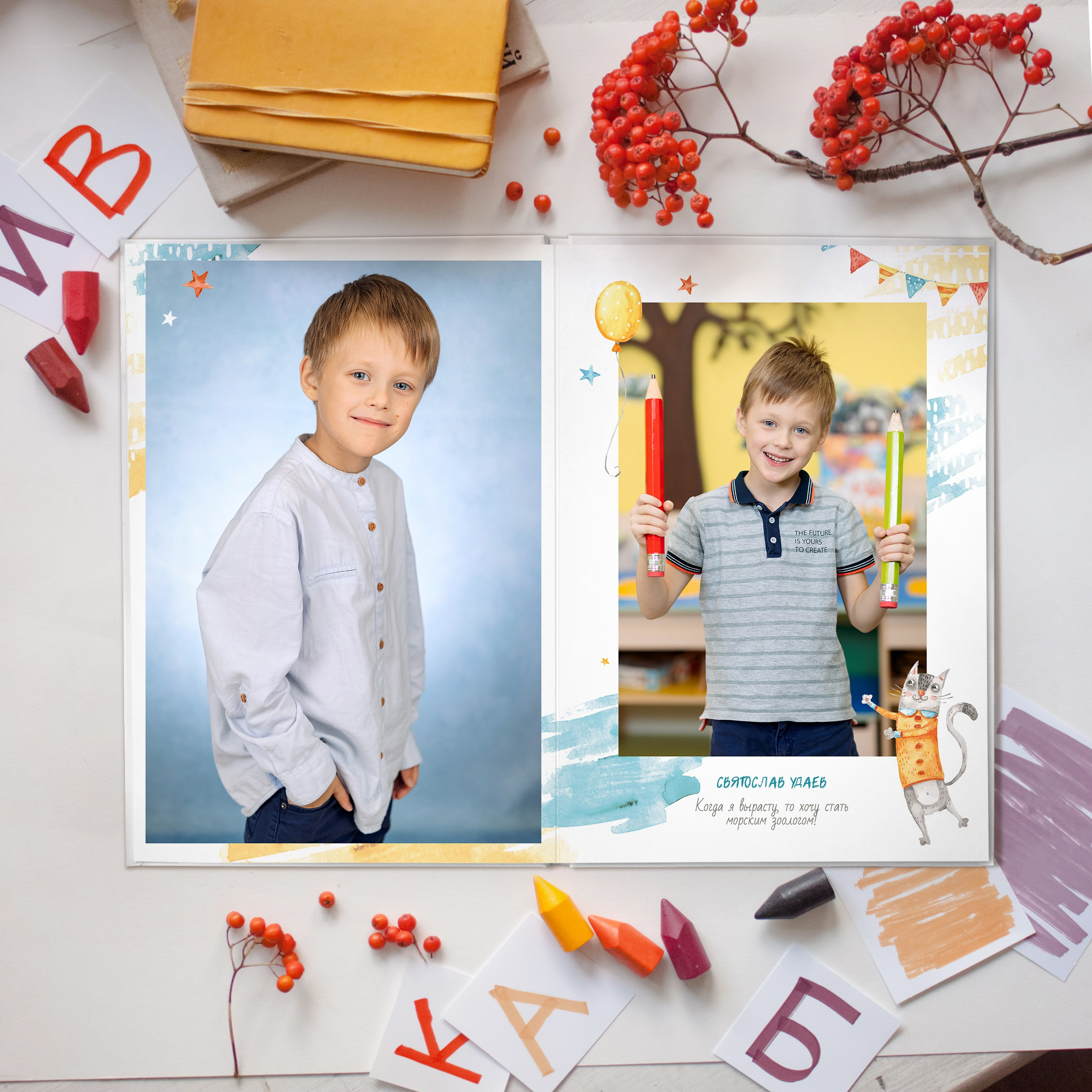 Общие. Выпускные альбомы СПБ для садов и школ | Фотограф Олька Евченко
