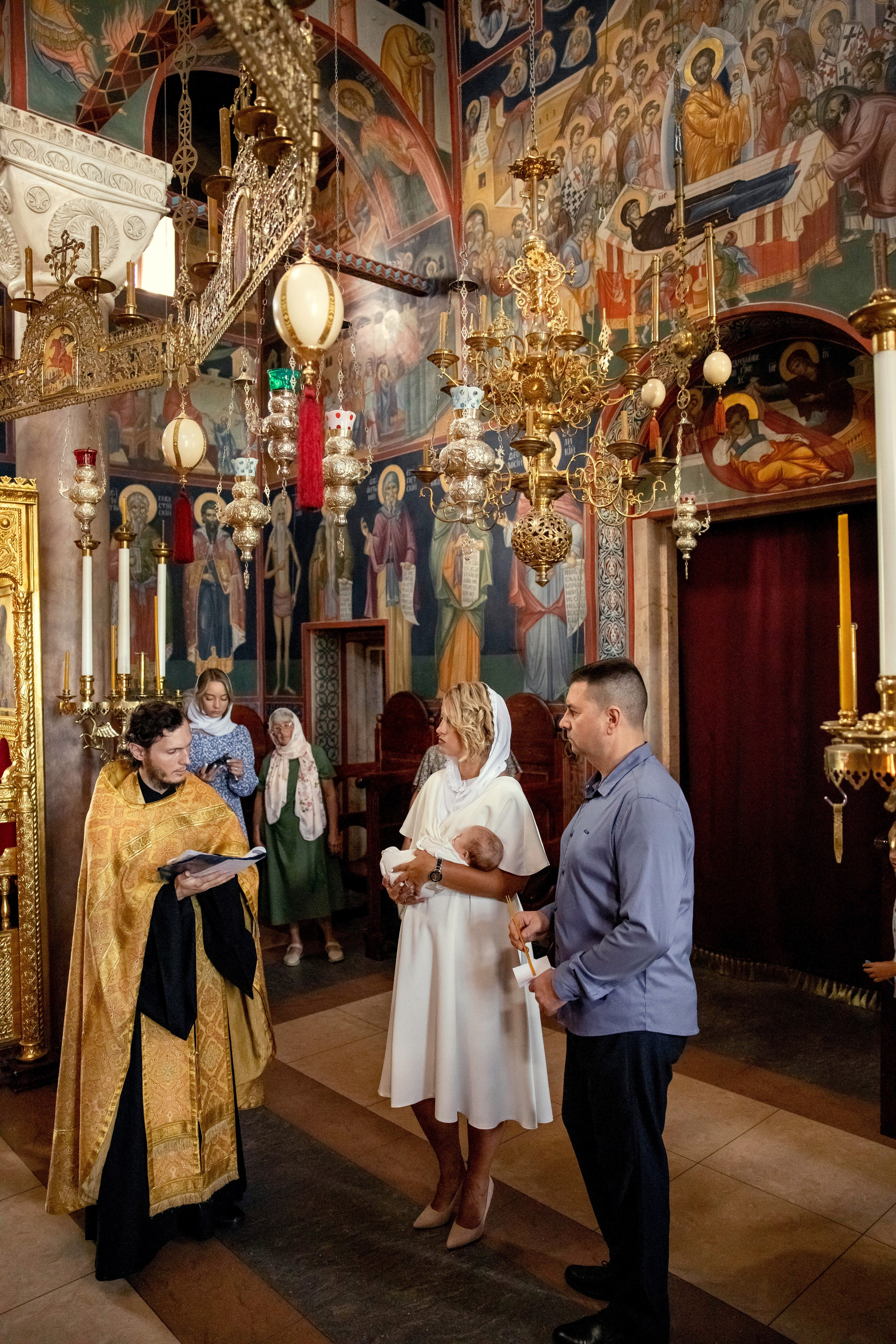 Крещение Ульяны. Детский и семейный фотограф в Твери Ольга Крестьянинова