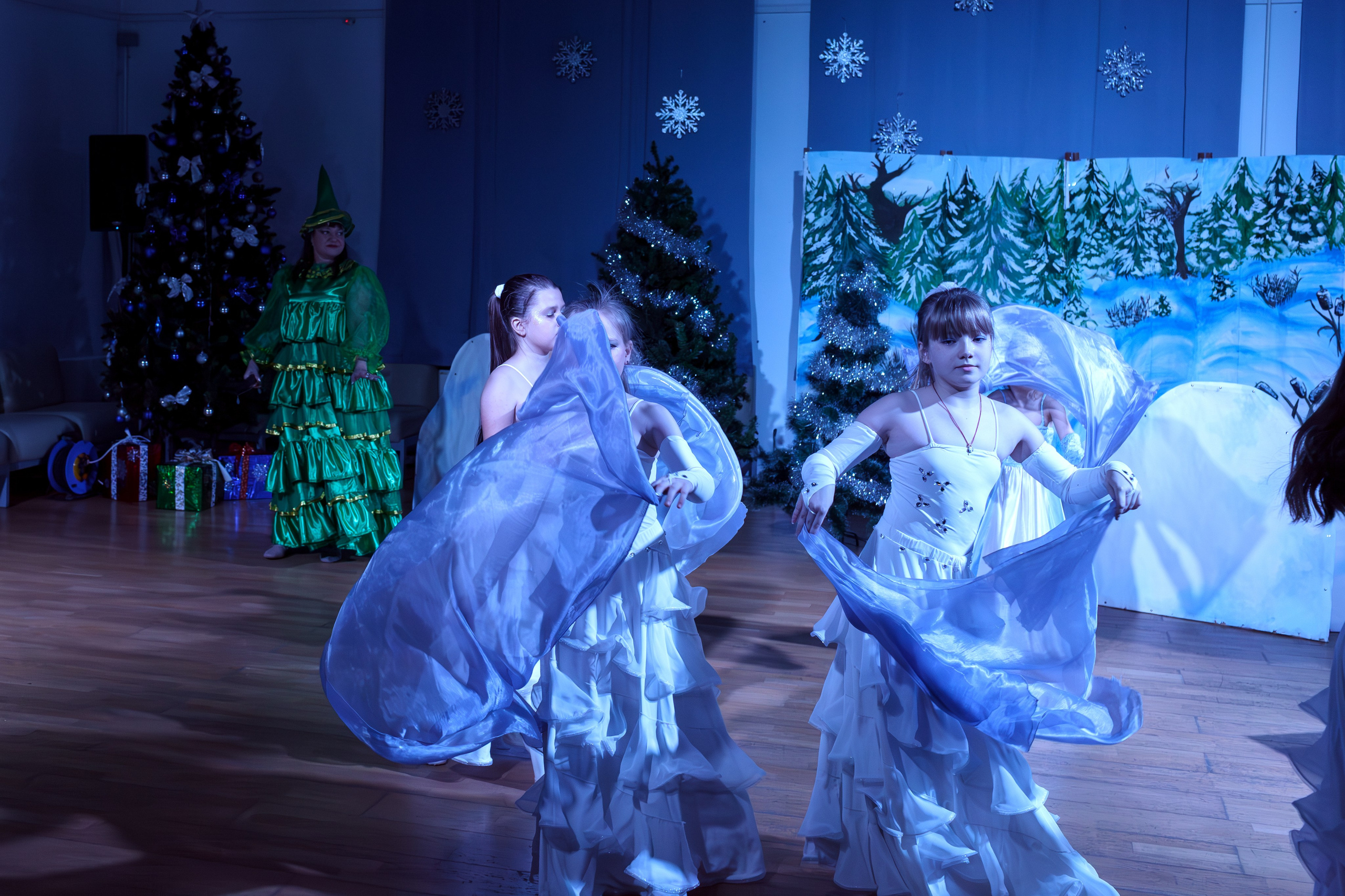 Новогодний утренник в ЦДТ г. Подольск. Выпускные альбомы и школьный фотограф в Подольске, Троицке, Щербинке, Москве и Московской области