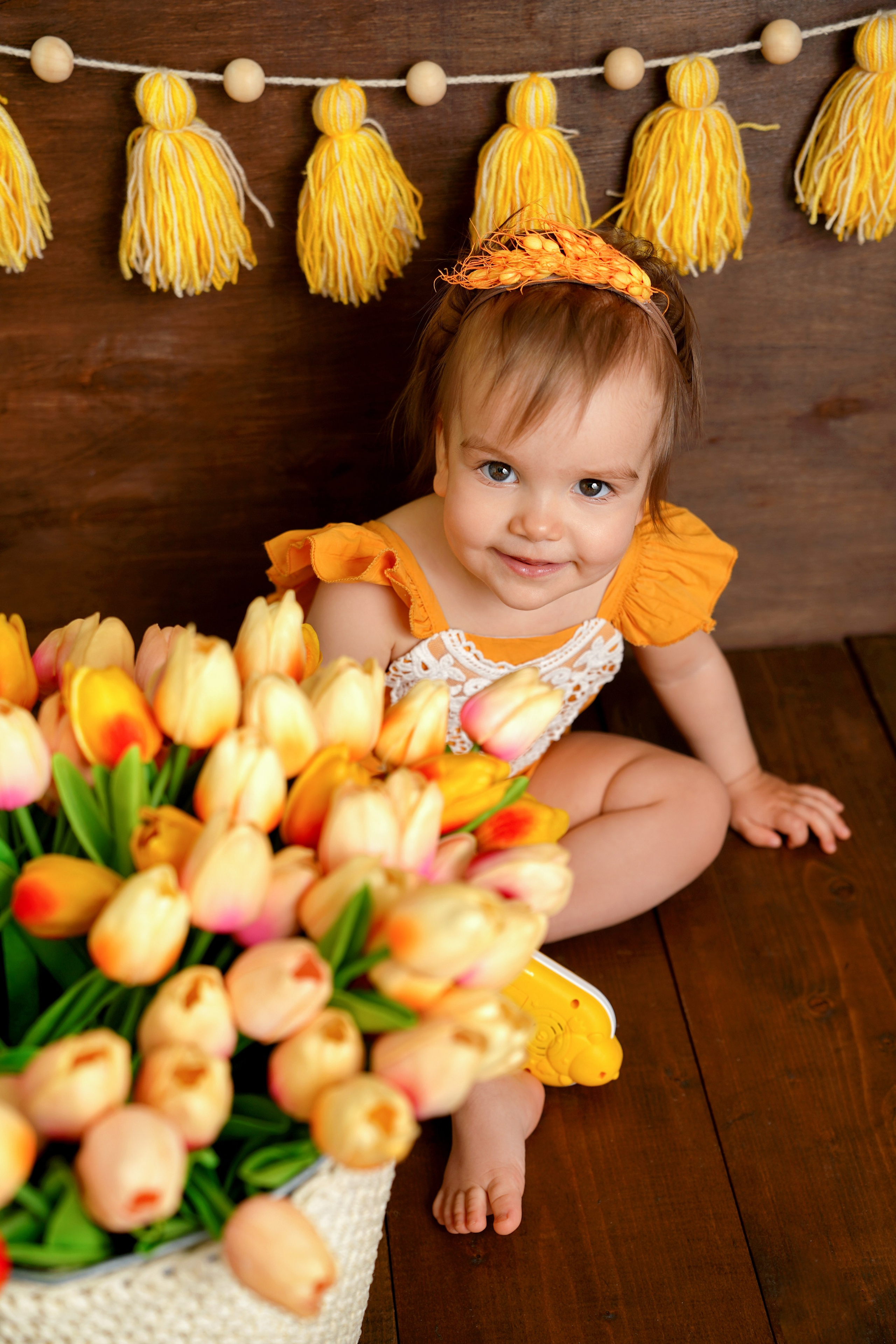 Фотосессия ГОДОВАСИЕ. Фотограф новорожденных, детей до года и беременных в Симферополе