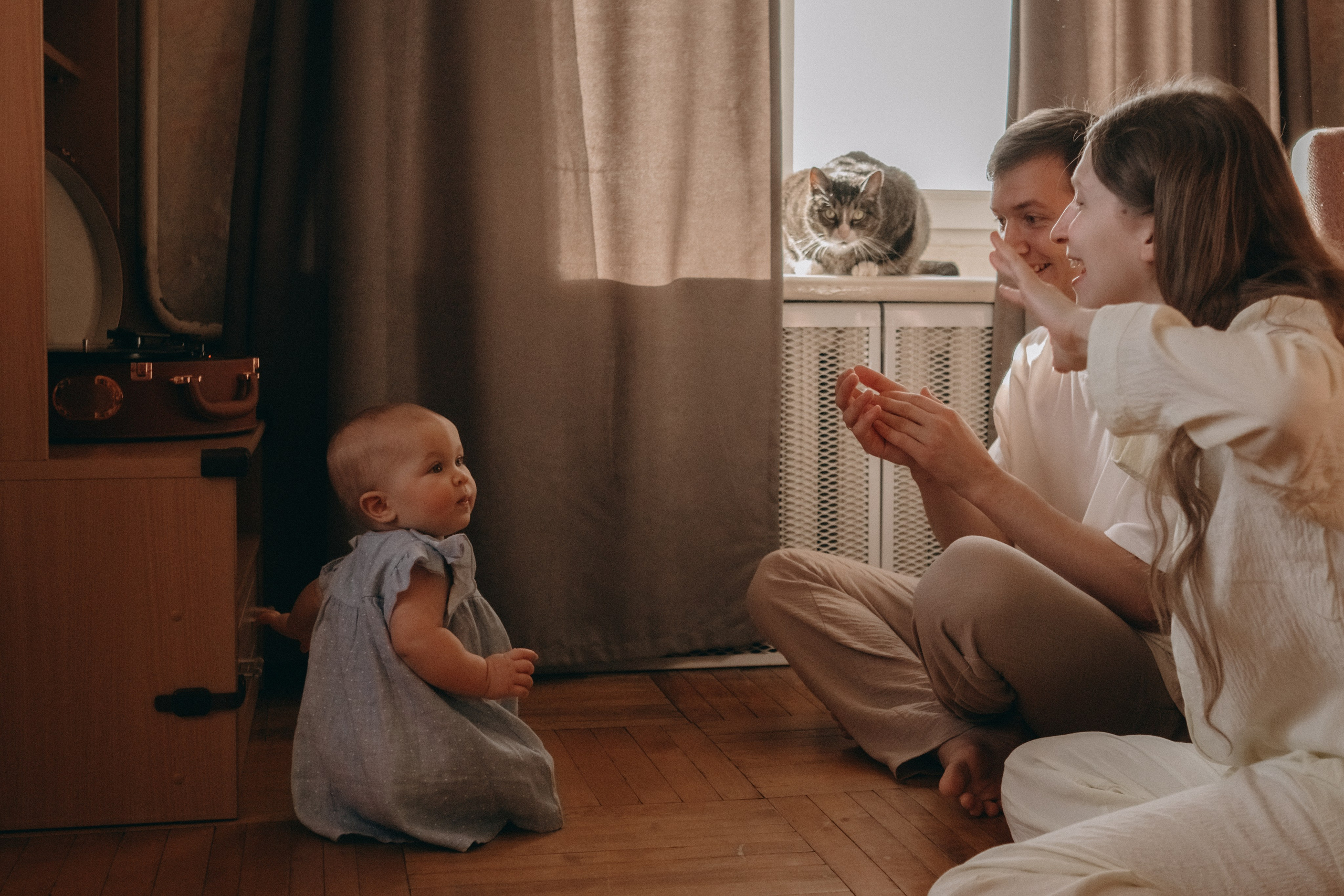 Теплая домашняя. Семейный фотограф в Санкт-Петербурге Дарья Косянчук