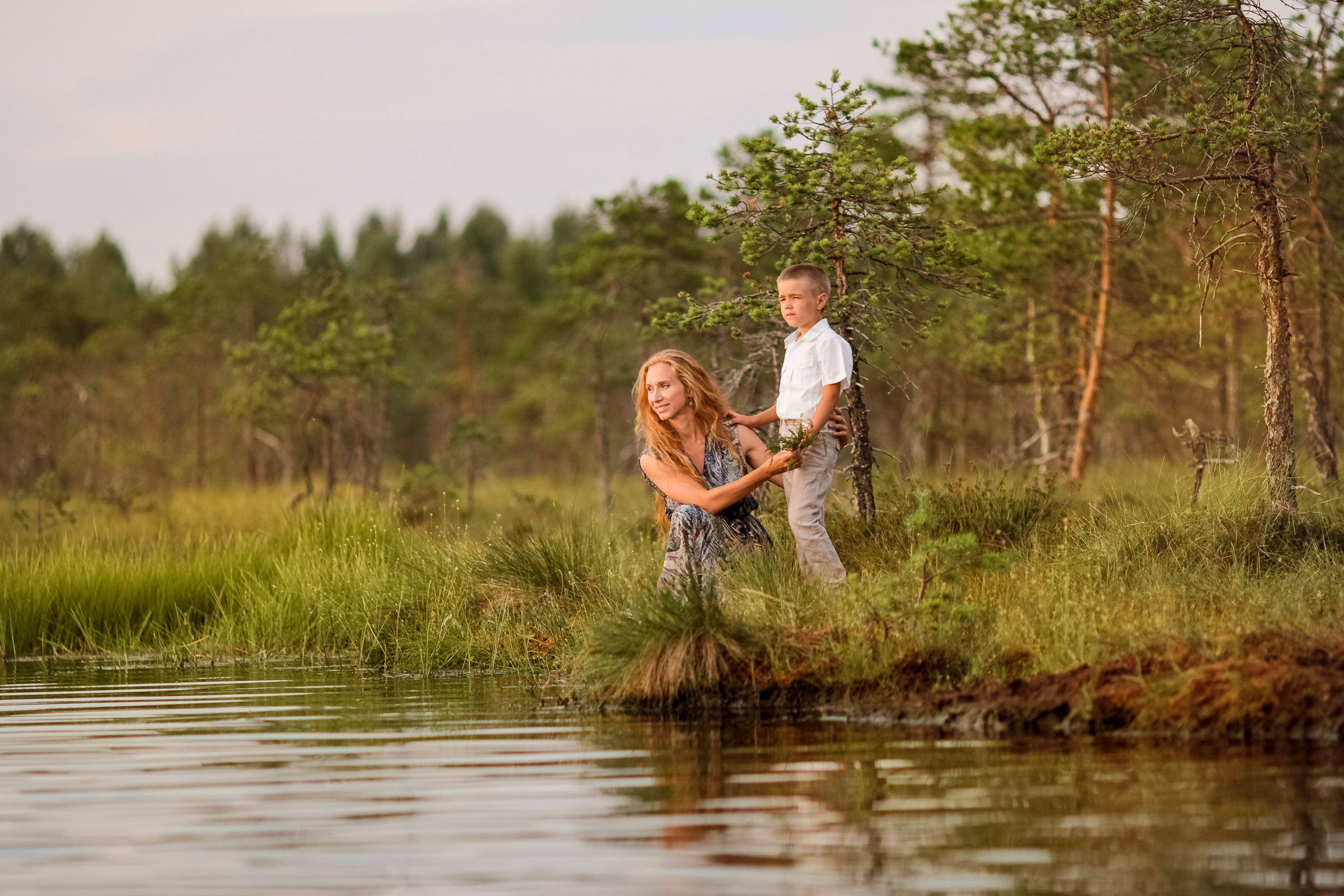 Фотосессия большой семьи. Фотограф женский и мужской портрет Санкт-Петербург