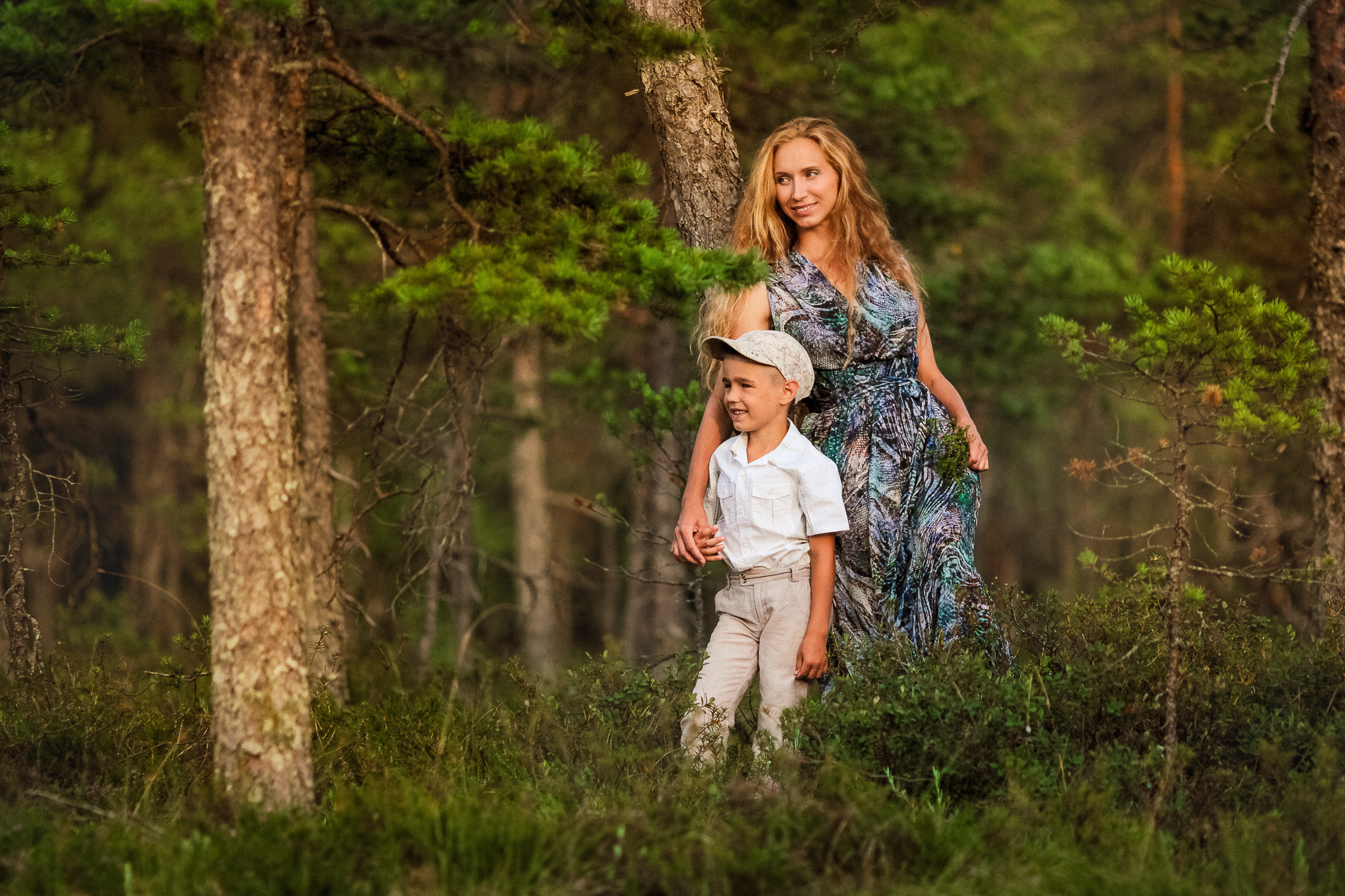 Фотосессия большой семьи. Фотограф женский и мужской портрет Санкт-Петербург