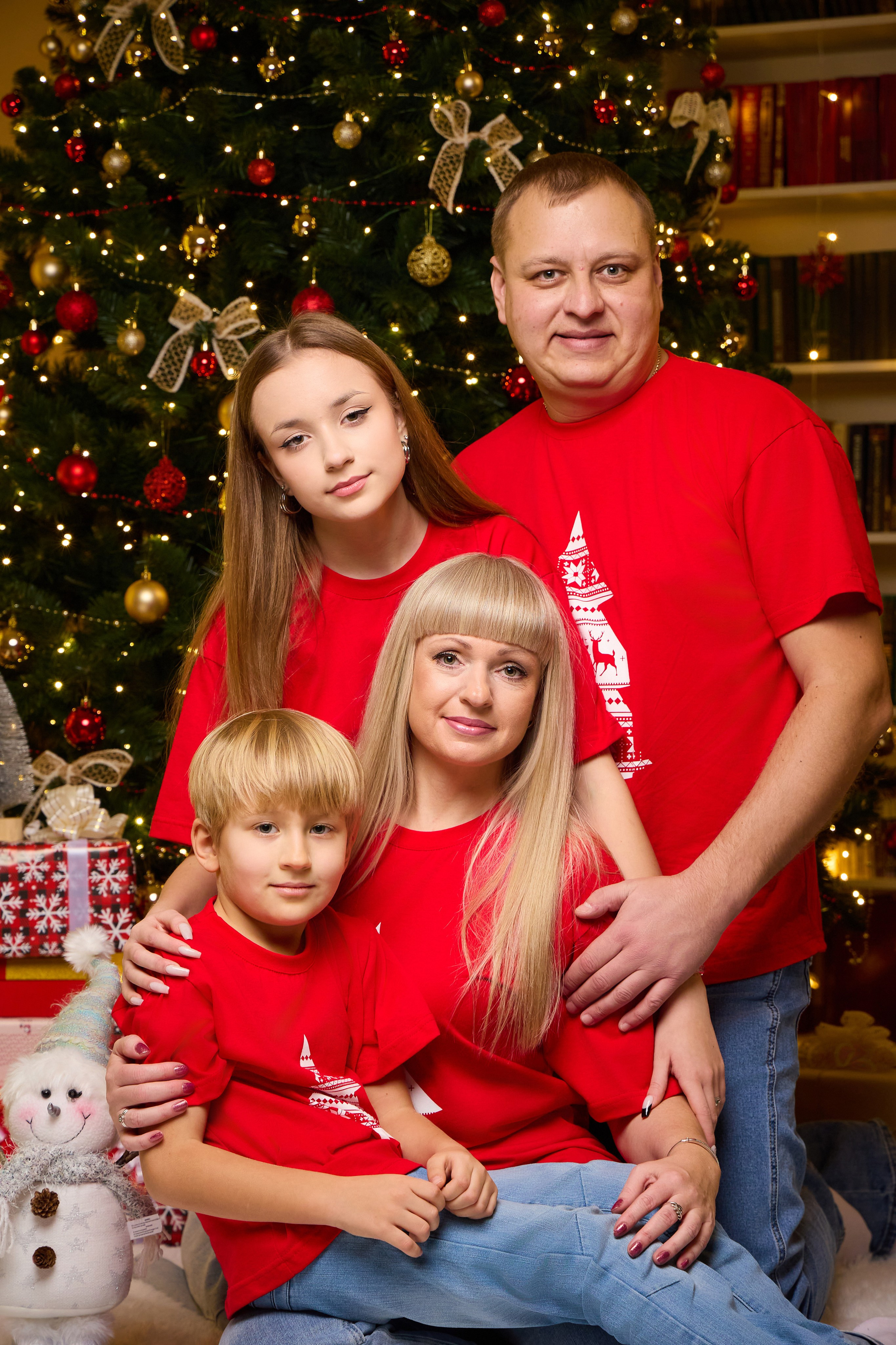 Новогодняя студийная фотосессия. Школьный фотограф, выпускные альбомы