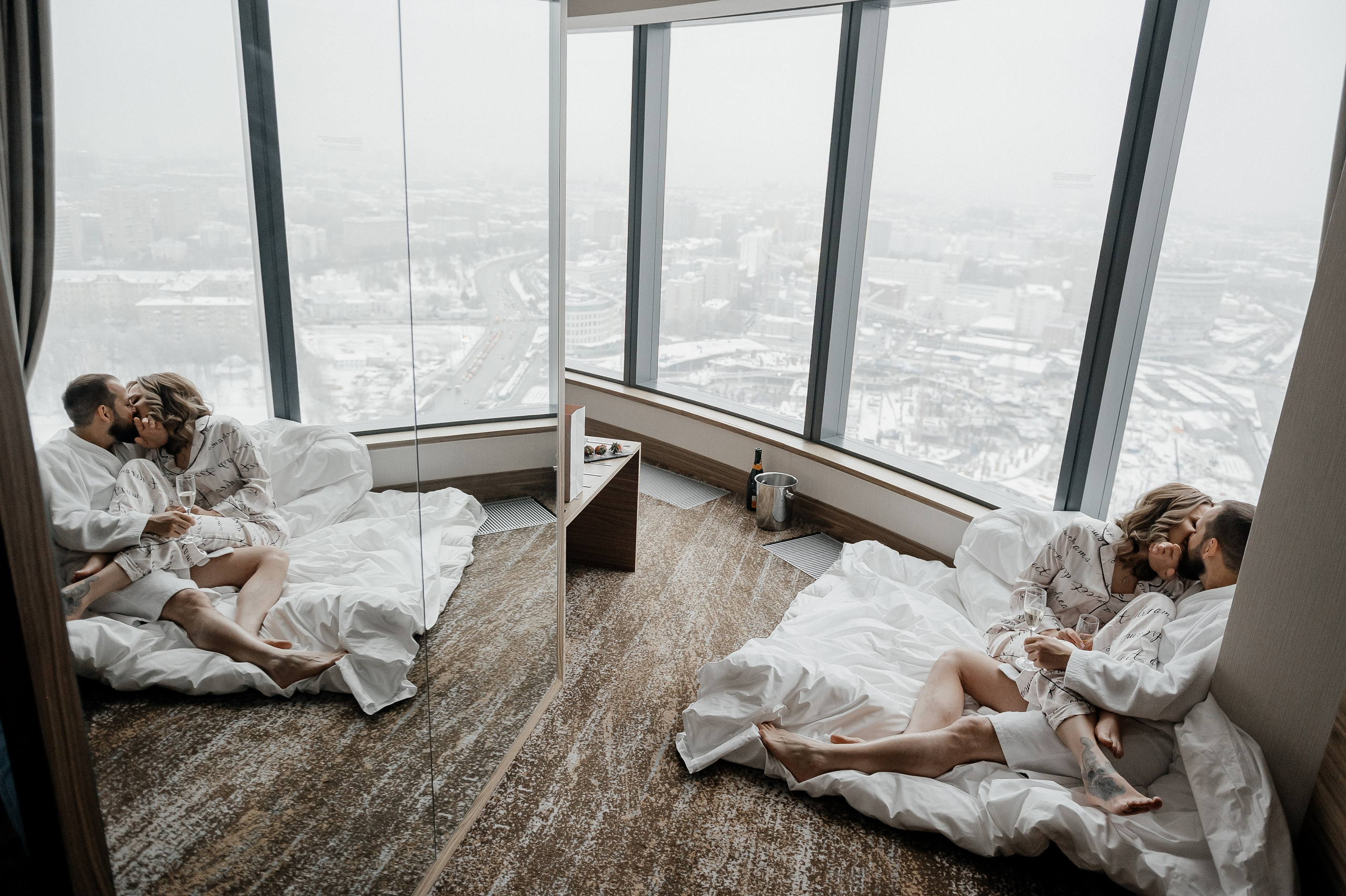 Молодожены в Radisson Blu Olimpiyskiy