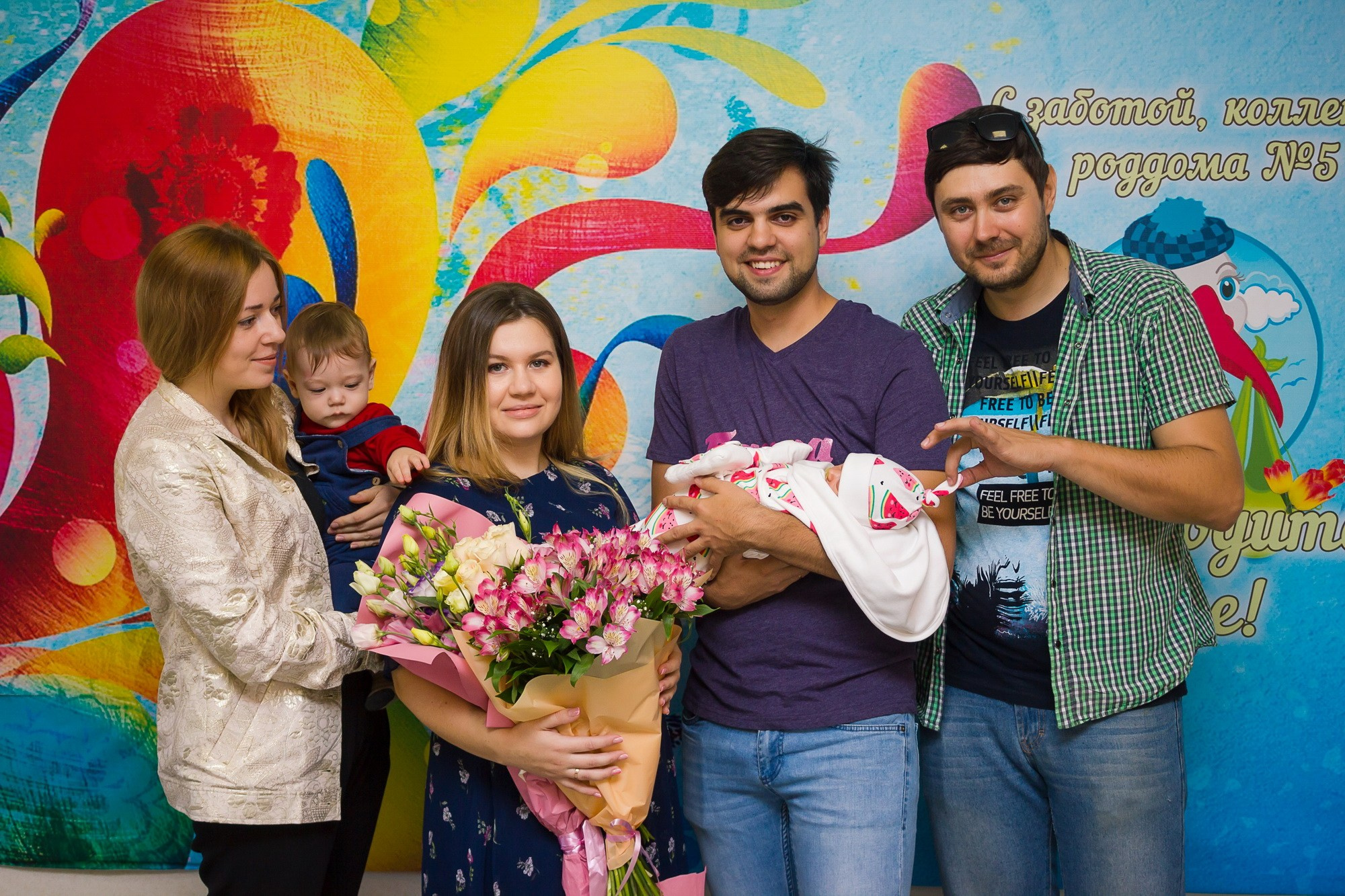 Выписка из роддома (Красный). Фотограф в Волгограде и Волжском Наталья Фирсова