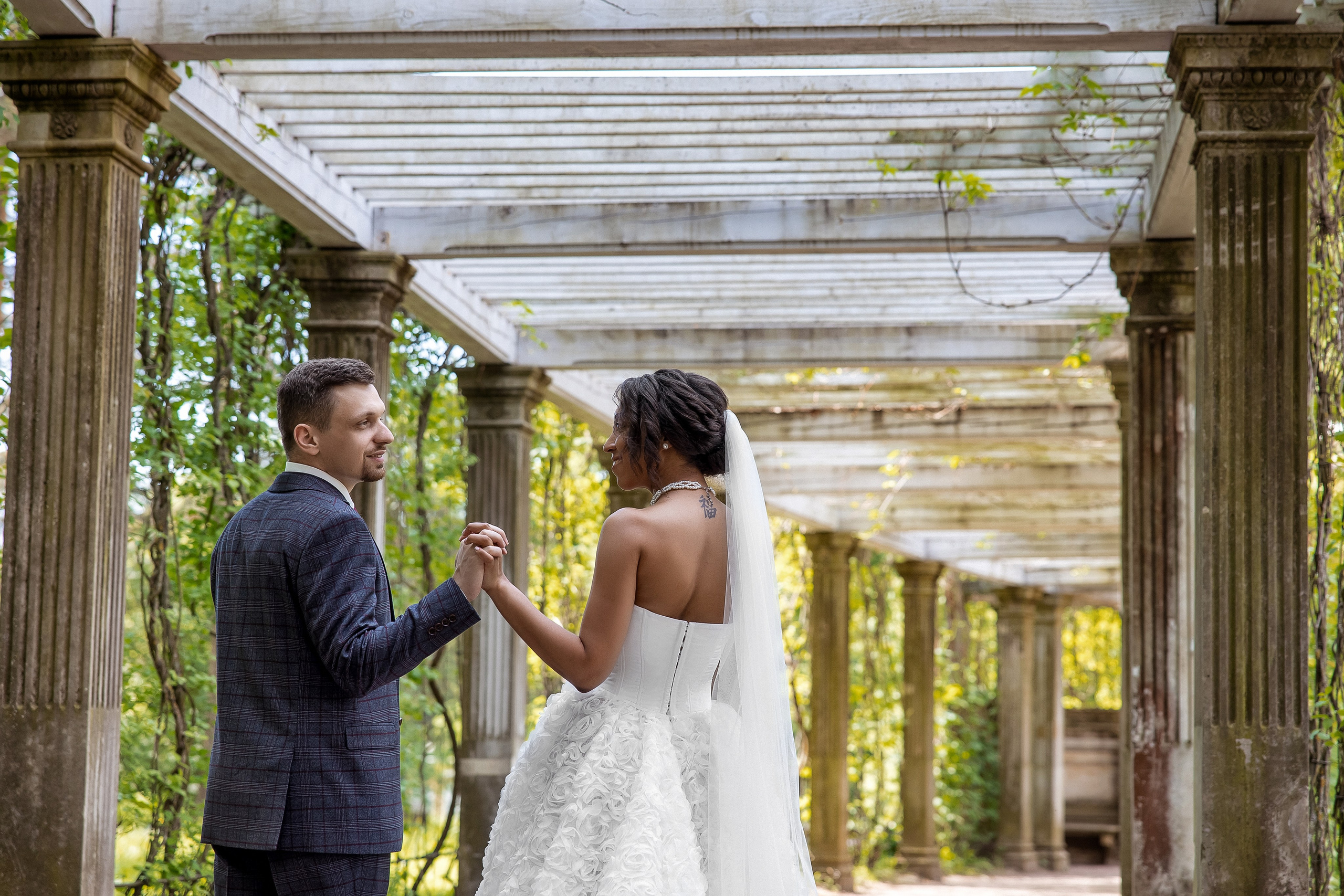 Свадебная фотосессия в Пушкине. Свадебный и семейный фотограф Алексей Аверин