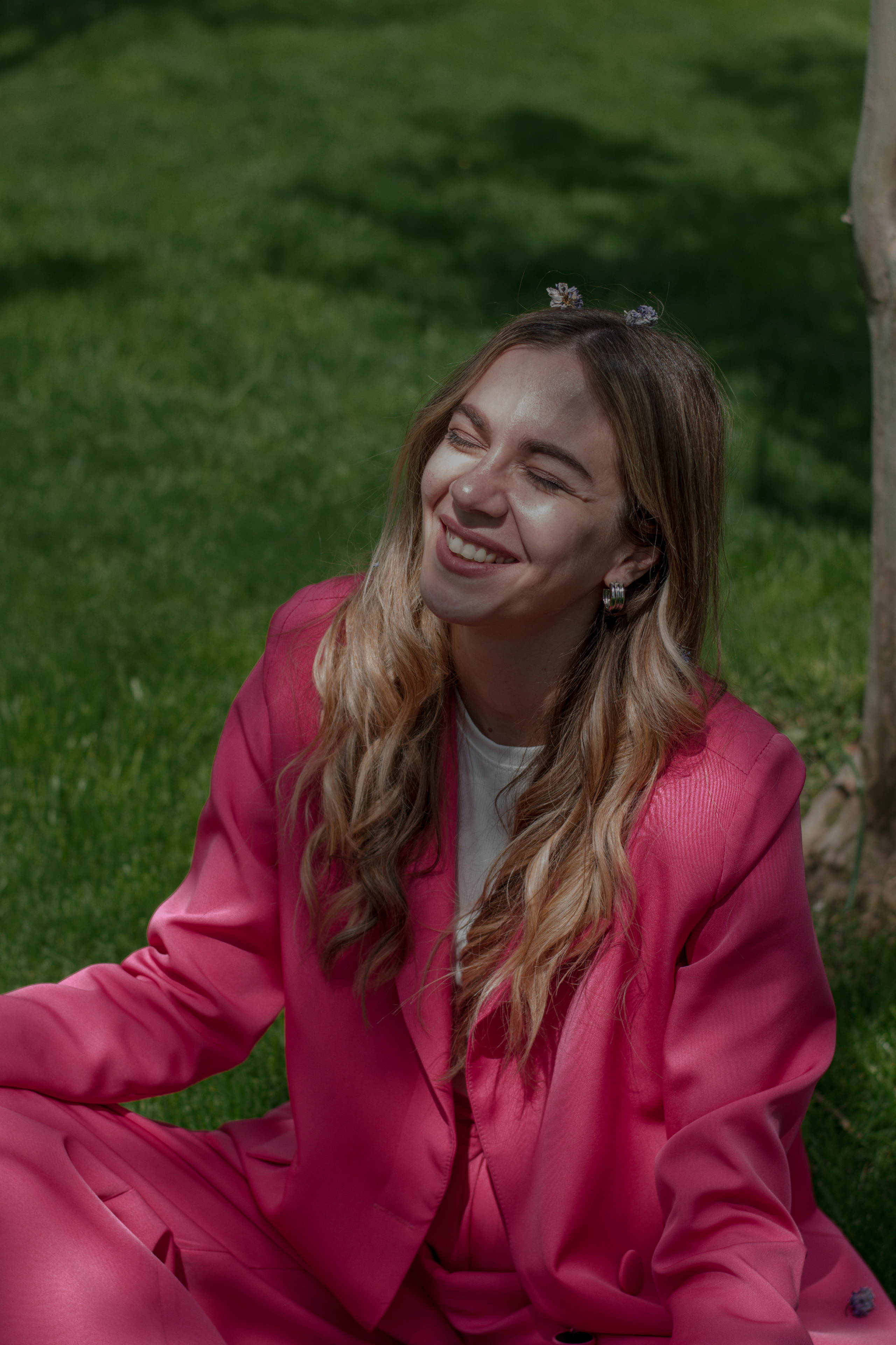 Весенняя прогулка в розовых цветах. Портретный и свадебный фотограф в Краснодаре